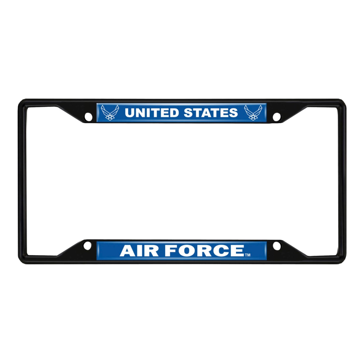 AIR FORCE Black License Plate Frame