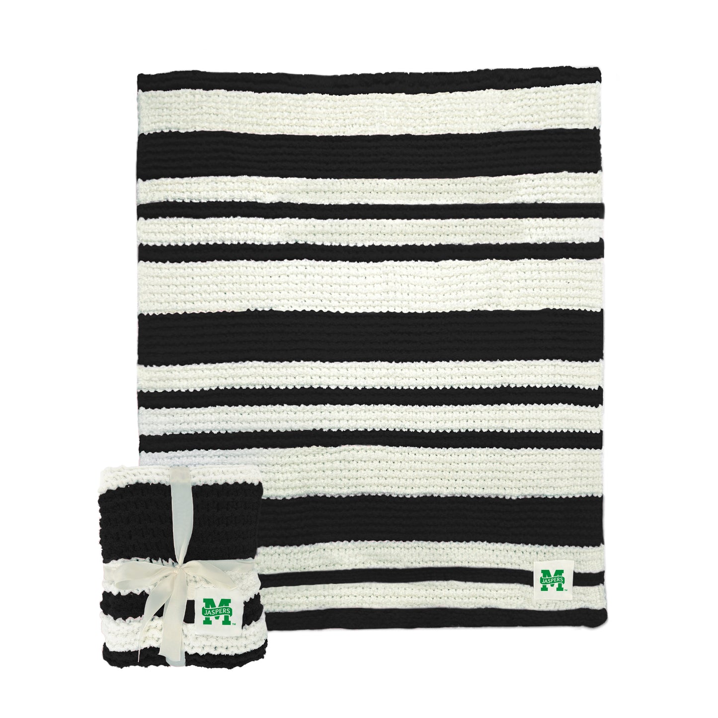 Manhattan University Cable Knit Throw 50x60