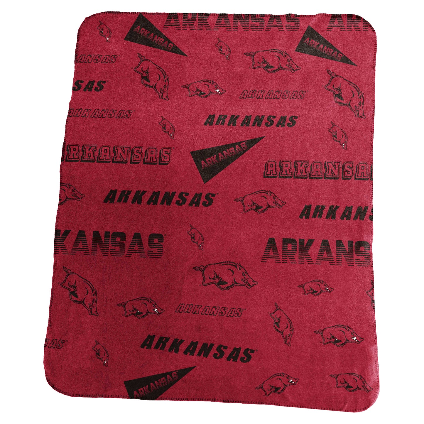 Arkansas Fanatics Classic Fleece Throw
