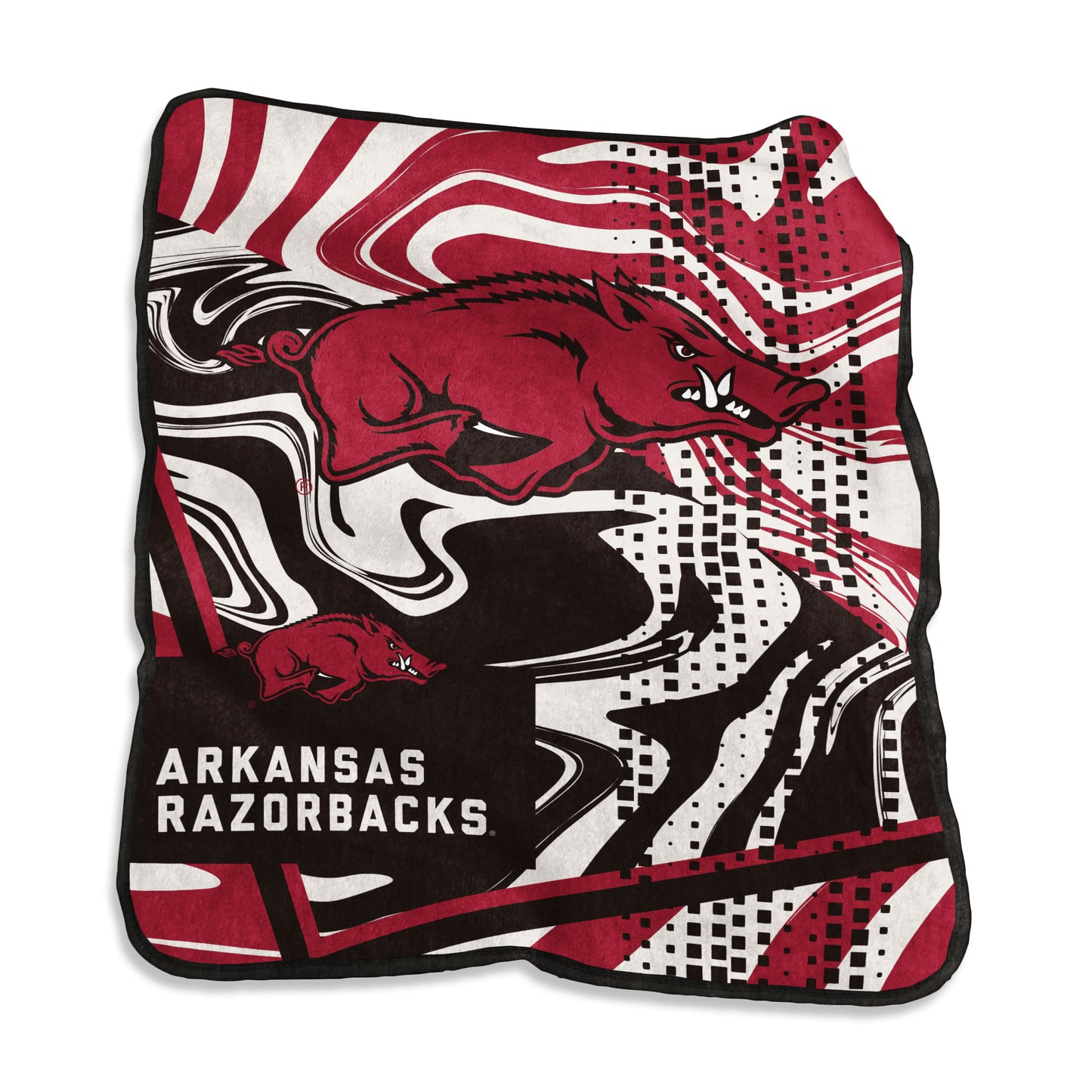 Arkansas Swirl Raschel Throw