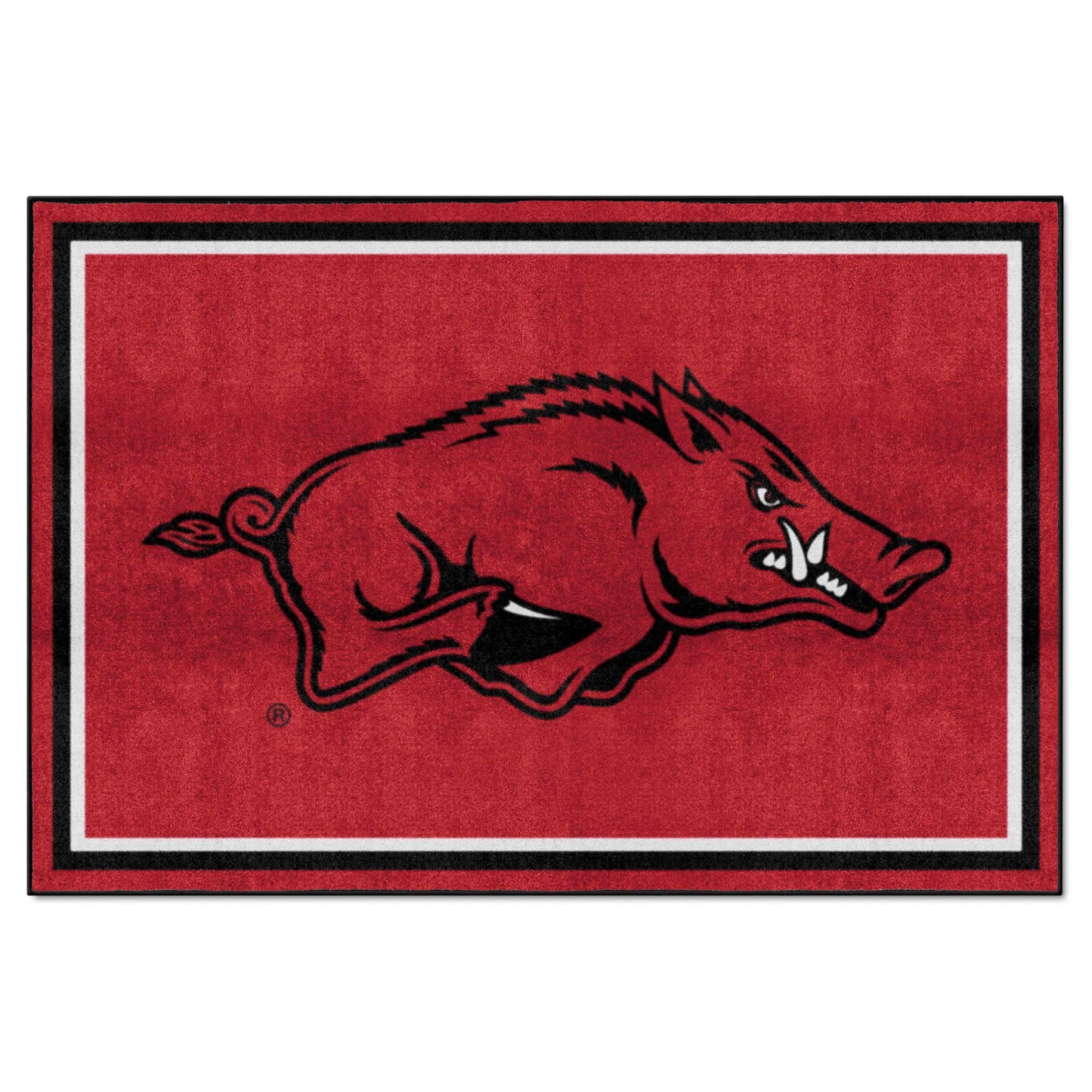 University of Arkansas 5x8 Rug