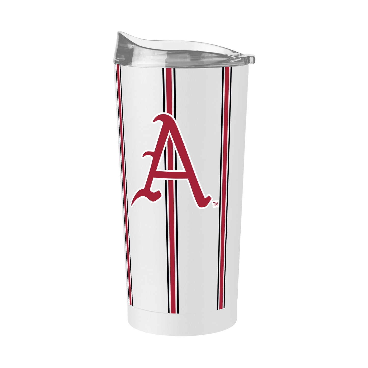 Arkansas 20oz Thin Stripe Powder Coat Tumbler