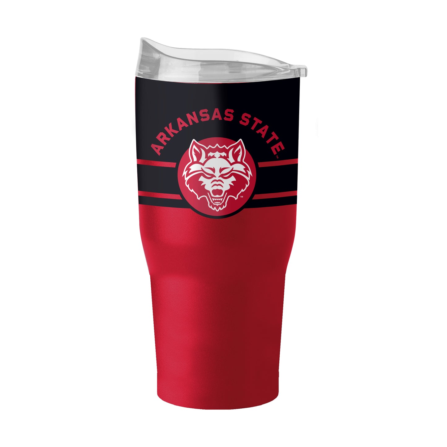 Arkansas State 30oz Colored Horizon Powder Coat Tumbler