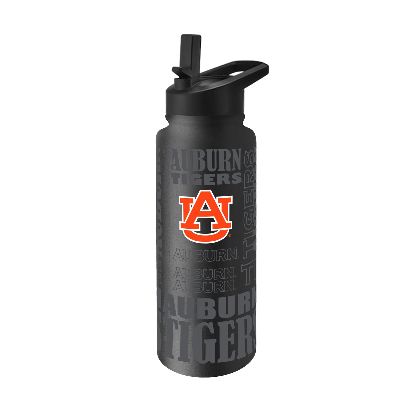 Auburn 34oz Black Replay Quencher Bottle