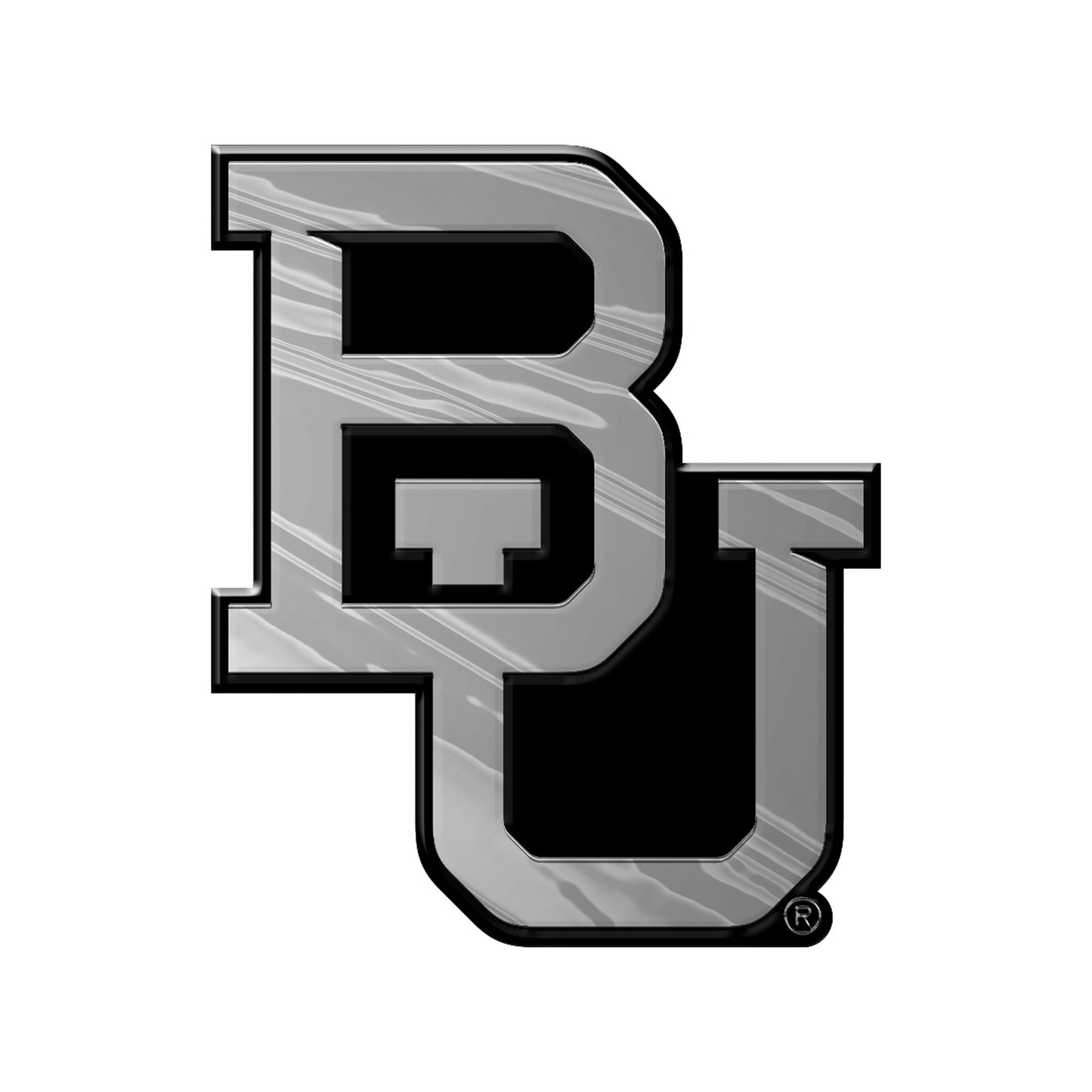 Baylor University Plastic Chrome Emblem