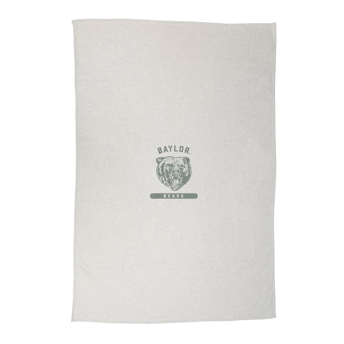 Baylor Growling Bear Sublimated Sweatshirt Blanket
