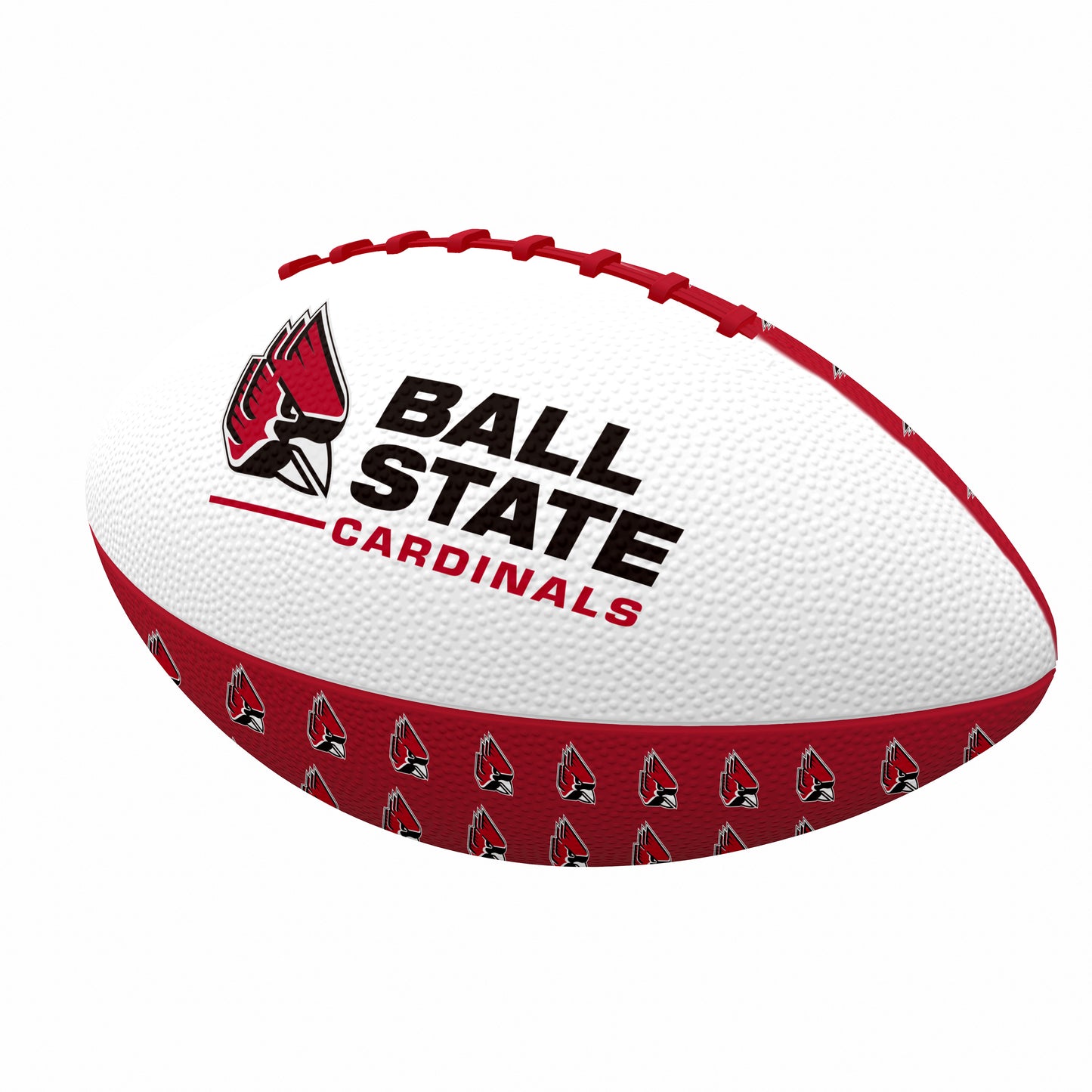 Ball State Mini Size Rubber Football