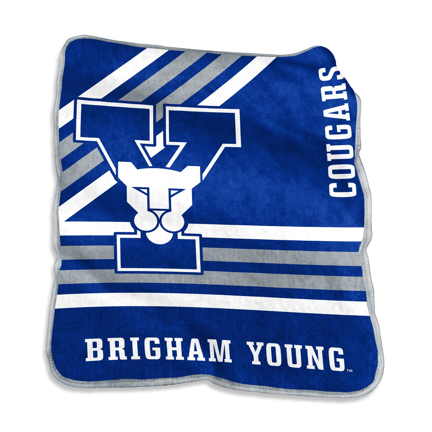BYU Royal Raschel Throw
