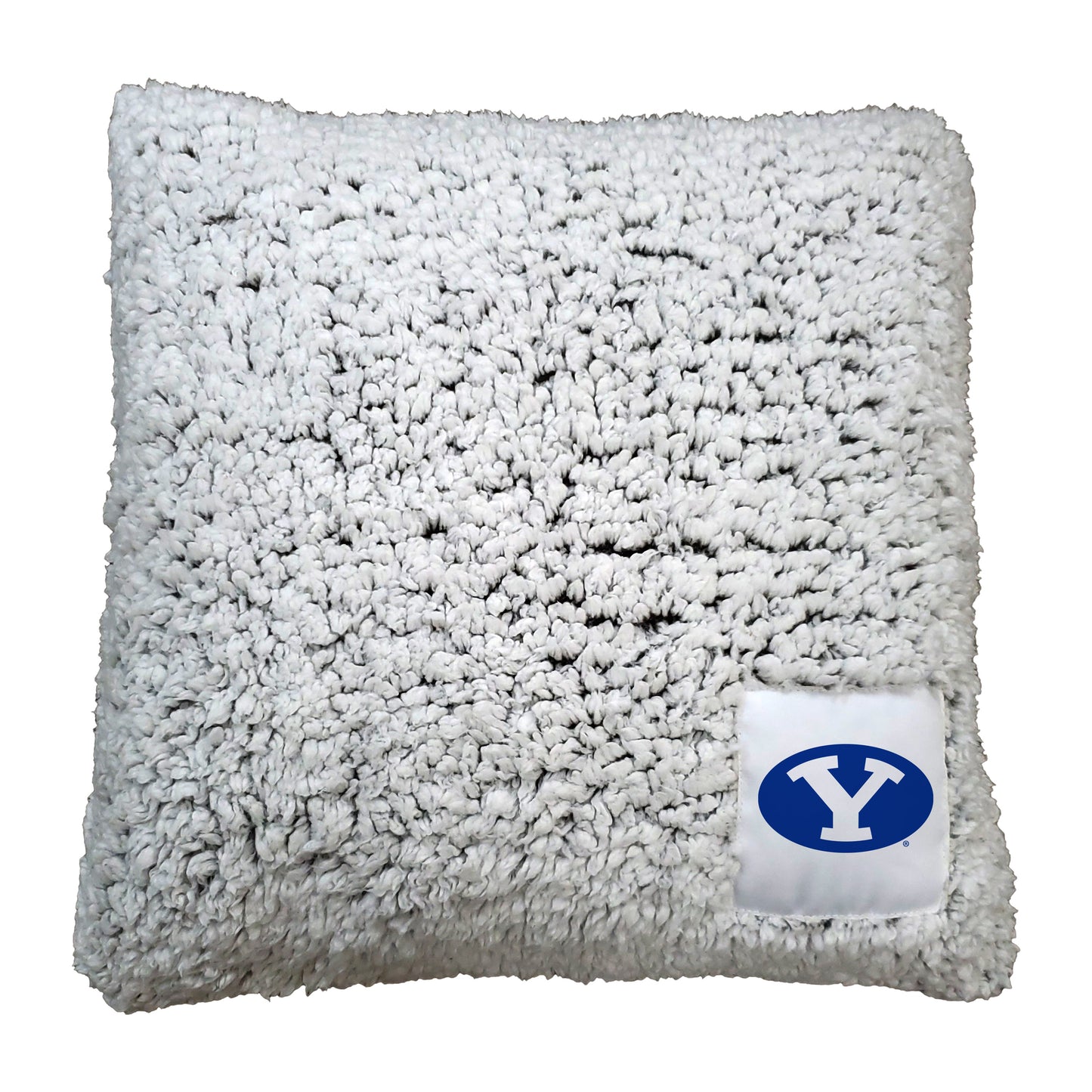 BYU Frosty Throw Pillow