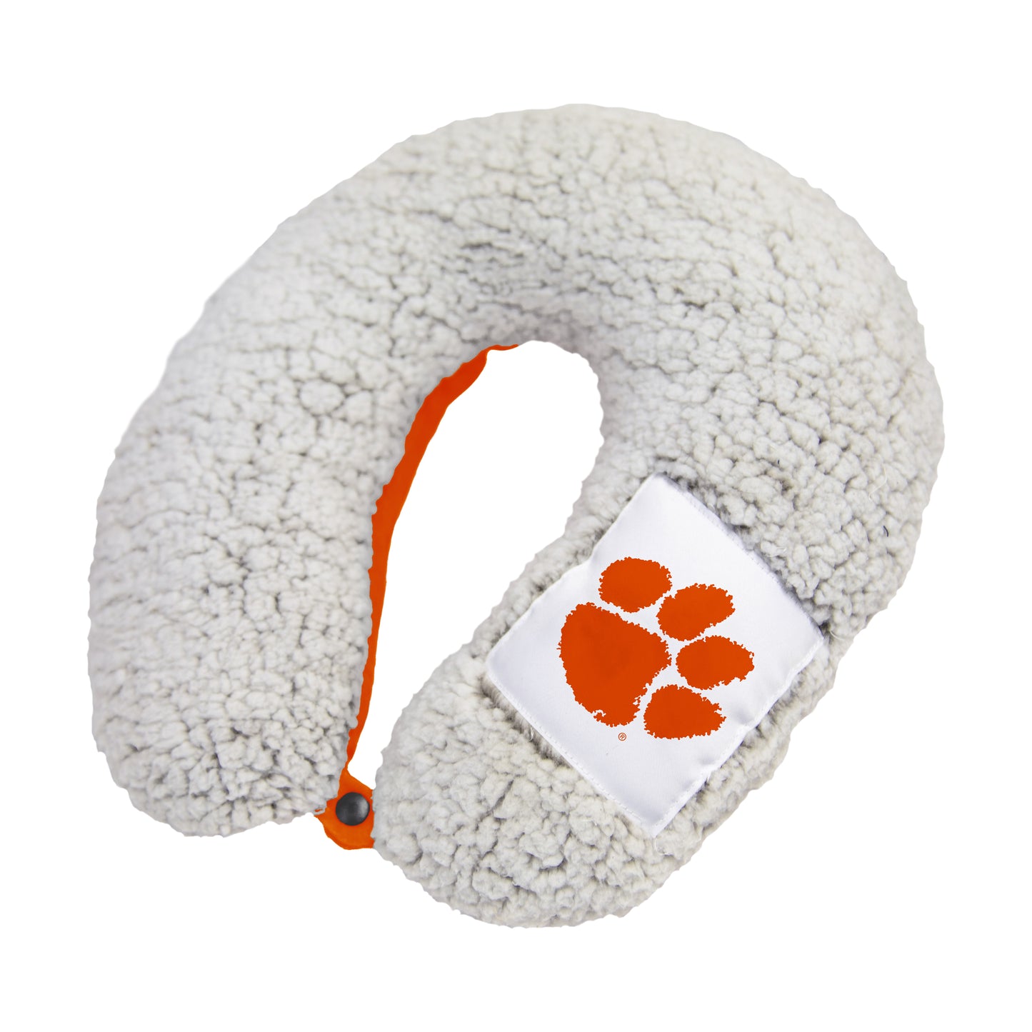 Clemson Frosty Neck Pillow