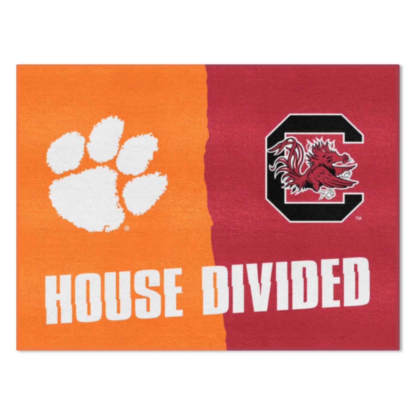 House Divided Mat - Clemson / South Carolina