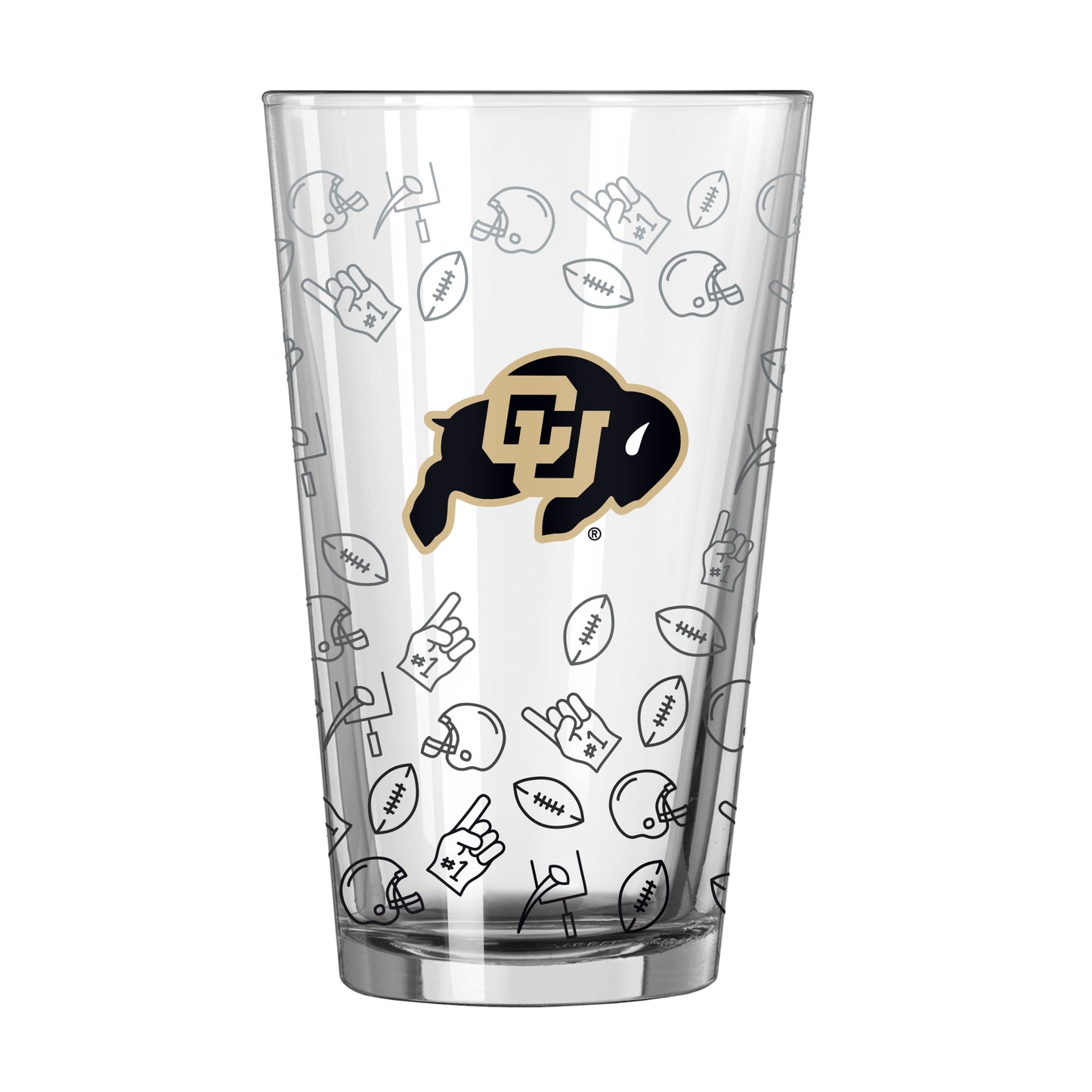 Colorado 16oz Ombre Playmaker Pint Glass