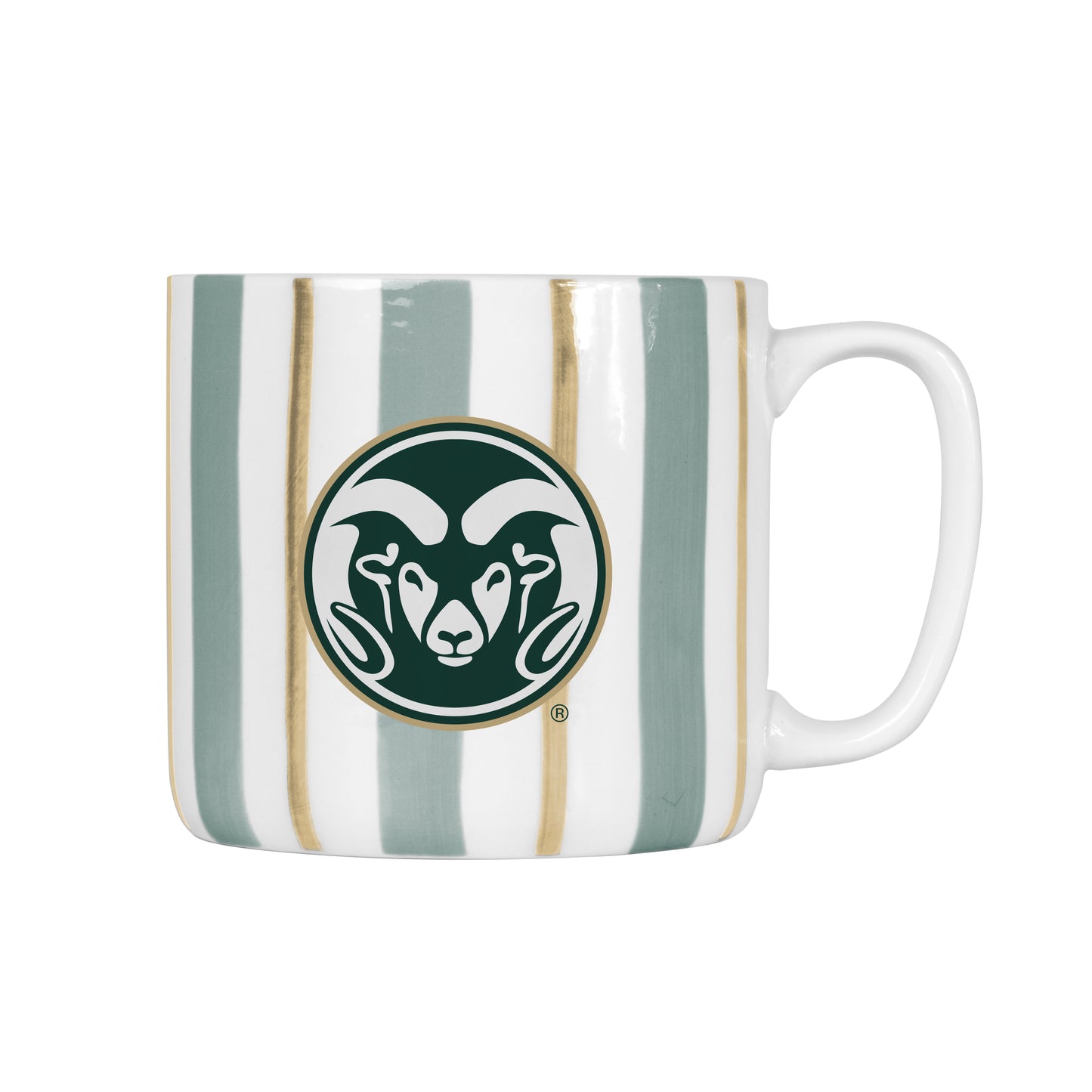 Colorado State 16oz Brushstroke Stripe Mug