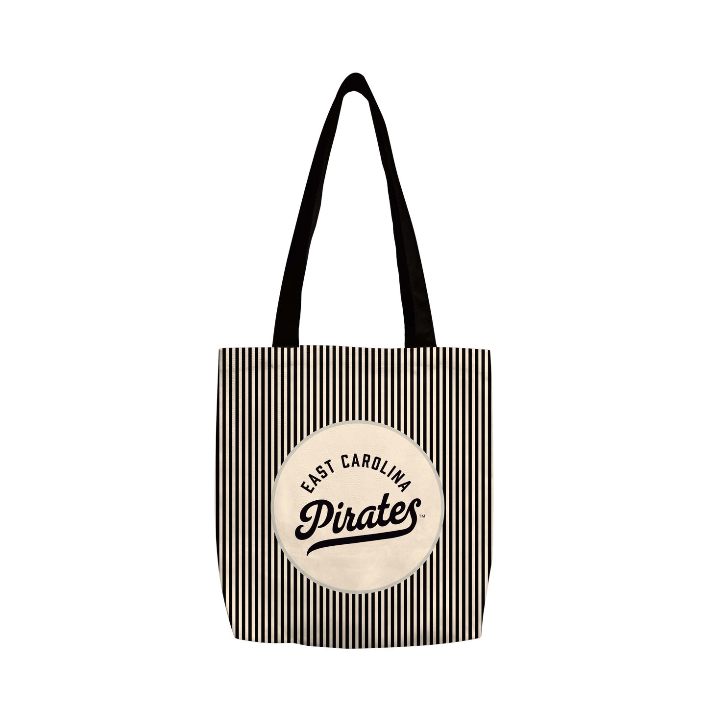 East Carolina Classic Black Canvas Tote