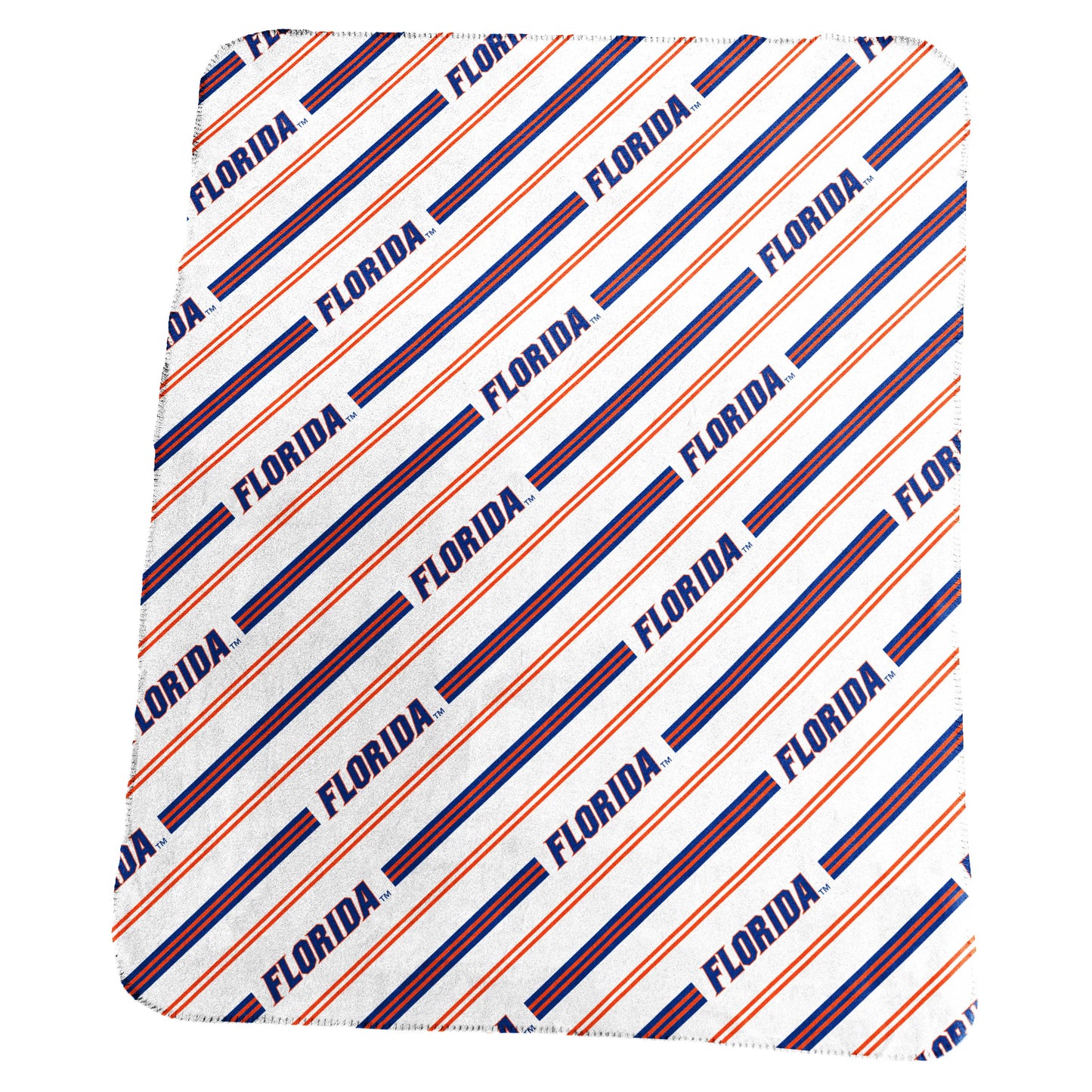 Florida Classic Vertical Stripe Fleece Throw