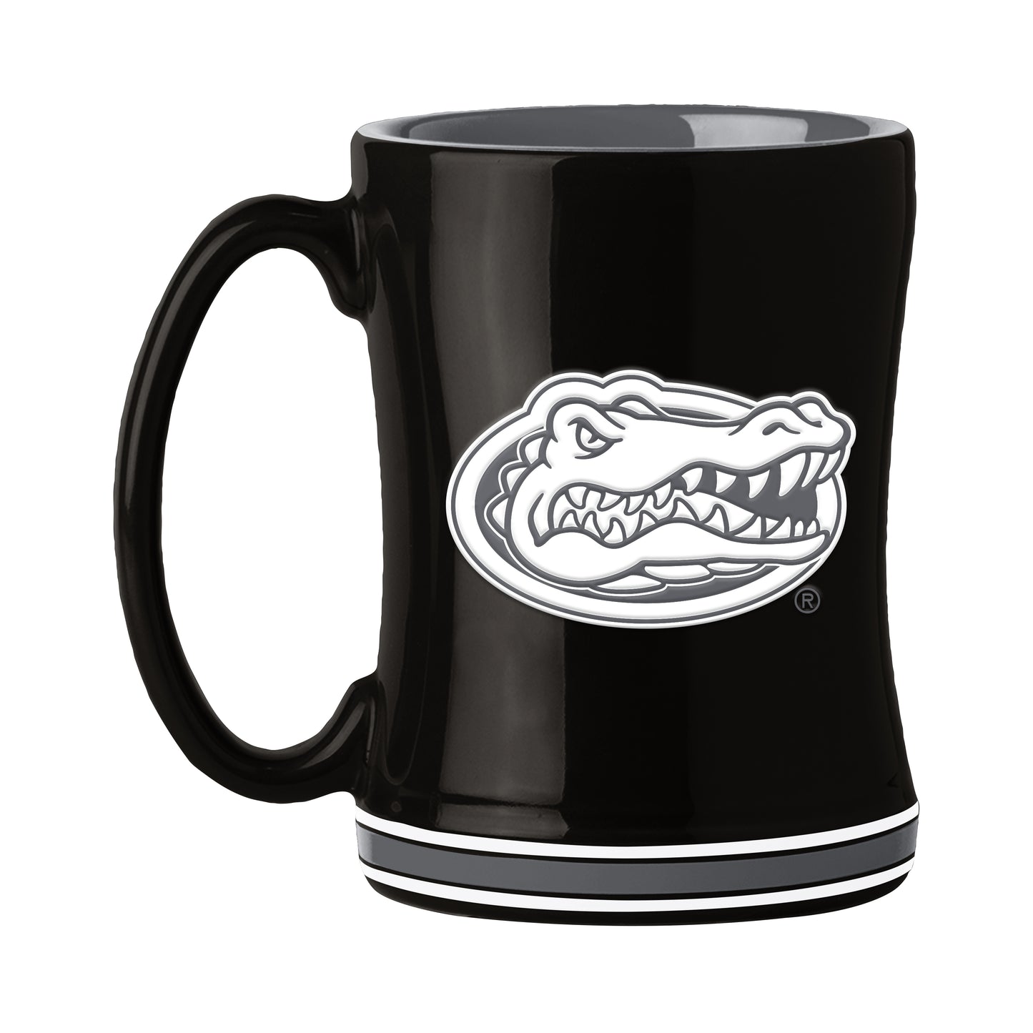 Florida 14oz Black Tonal Relief Mug