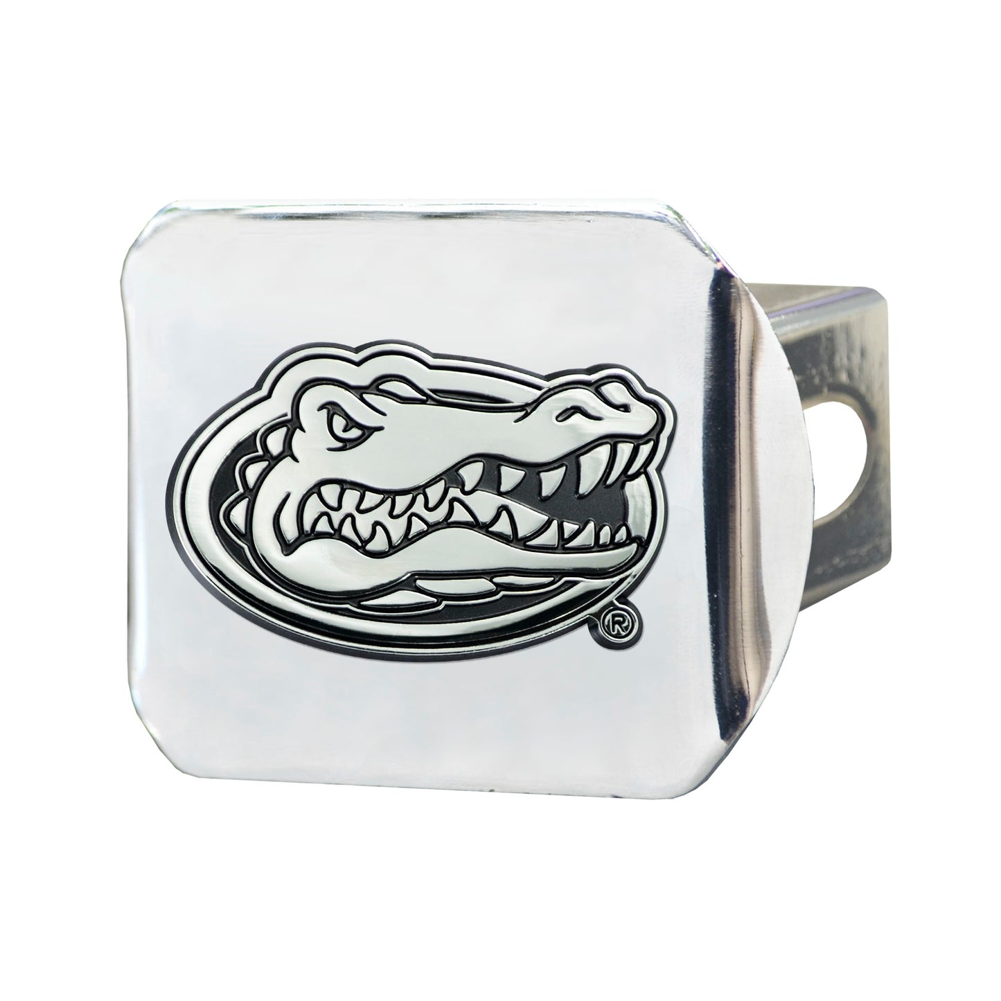University of Florida Chrome on Chrome Hitch Cover