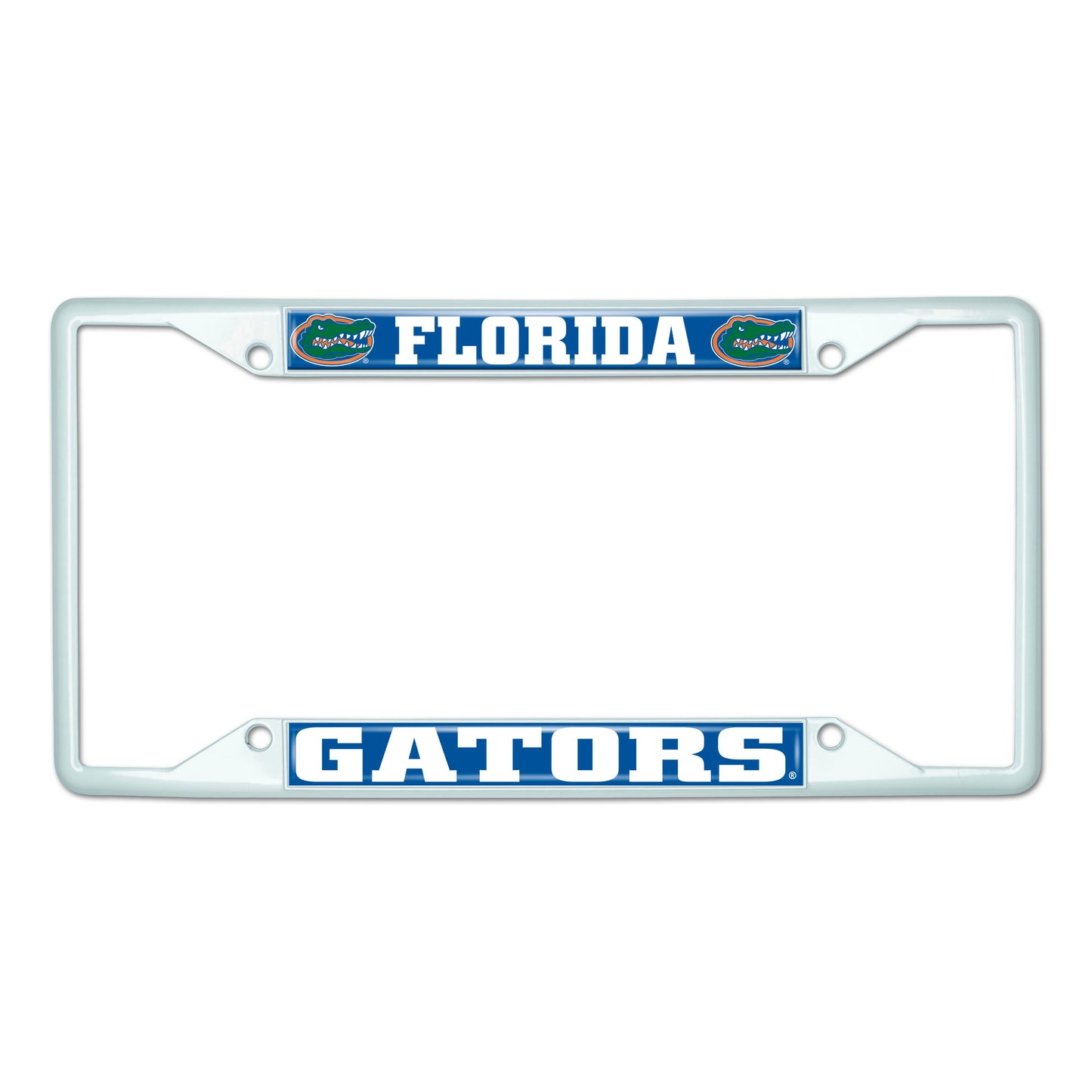 University of Florida-White License Plate
