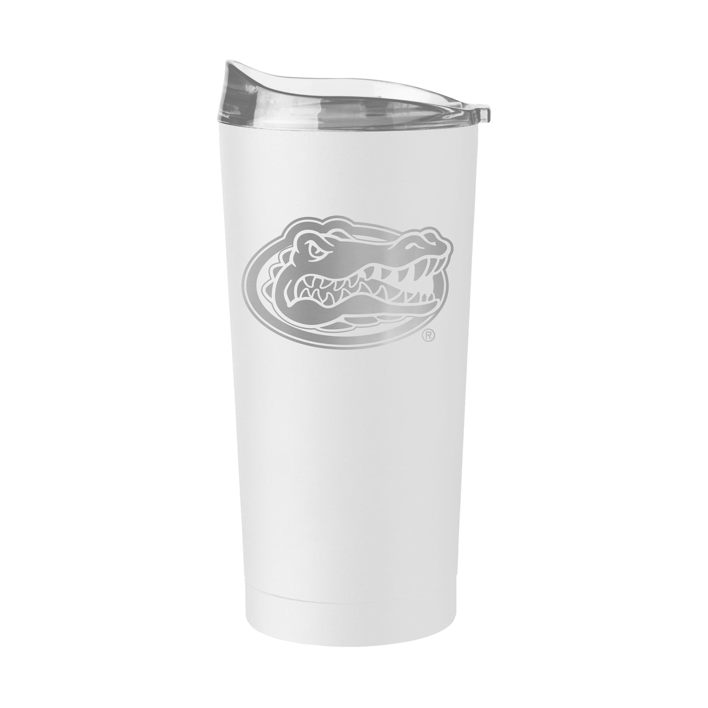 Florida 20oz Etch White Powder Coat Tumbler