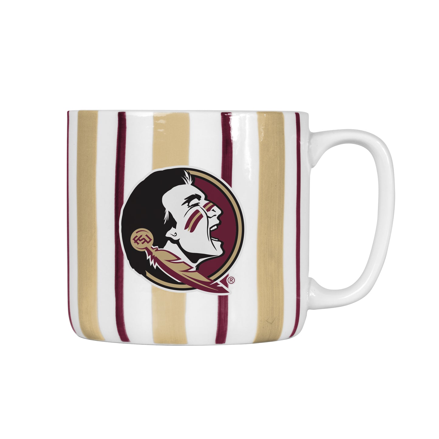 FL State 16oz Brushstroke Stripe Mug