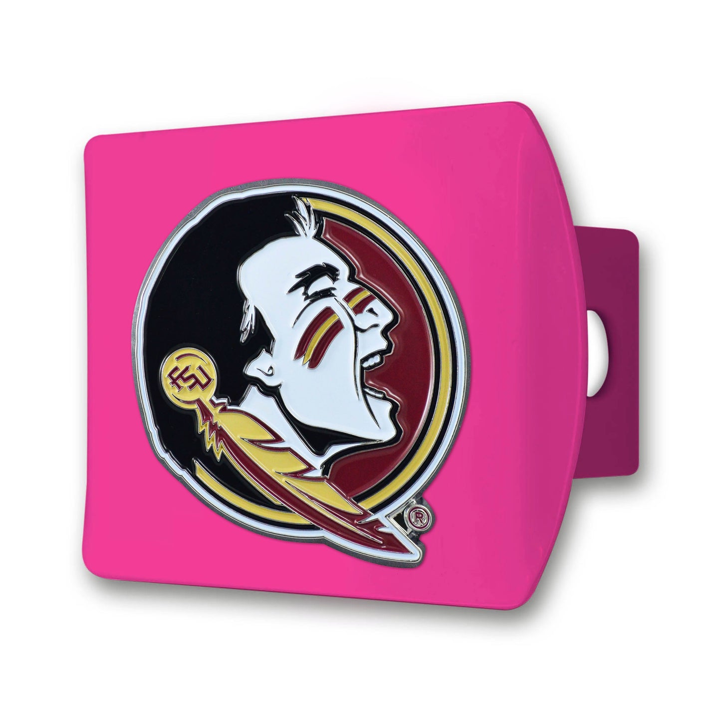 Florida State University Color on Pink Hitch Cover