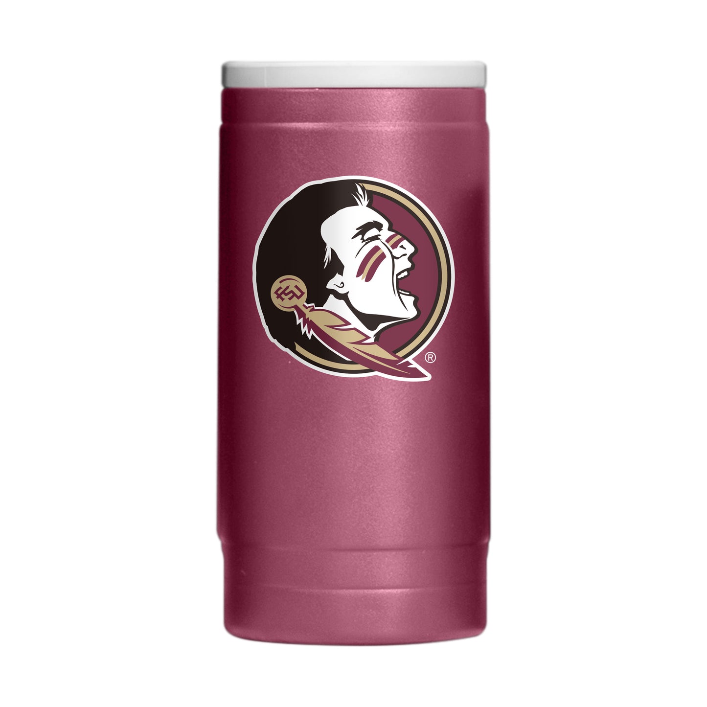 FL State Flipside Powder Coat Slim Can Coolie
