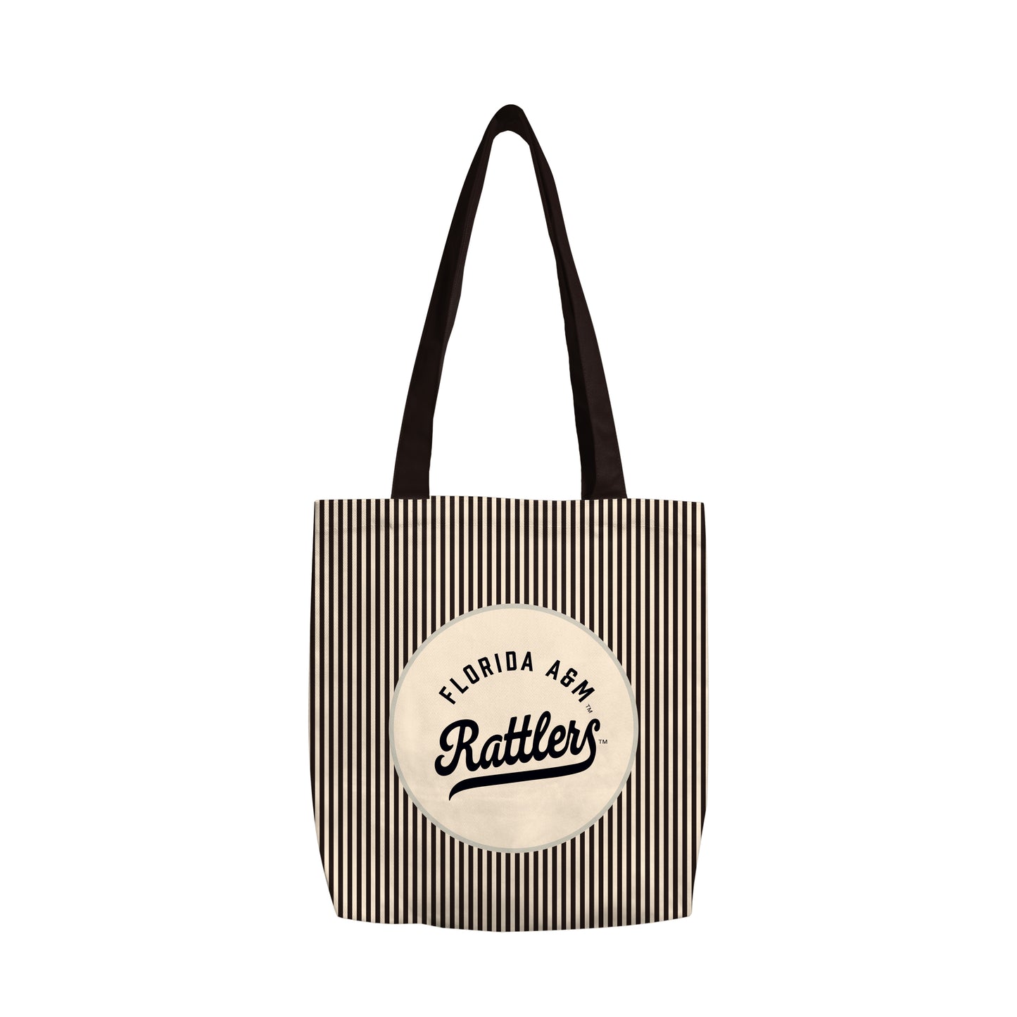 Florida A&M Classic Black Canvas Tote