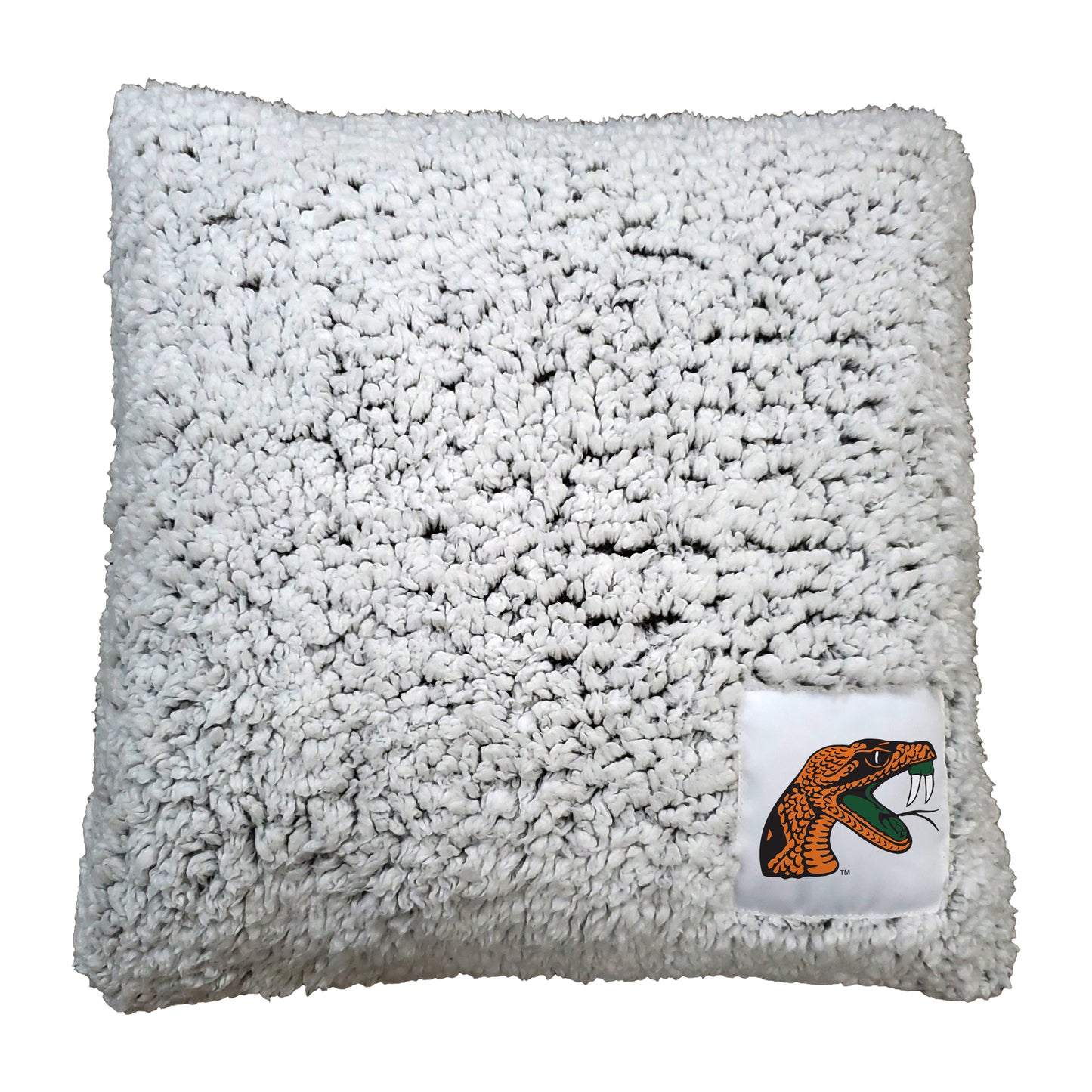 Florida A&M Frosty Throw Pillow
