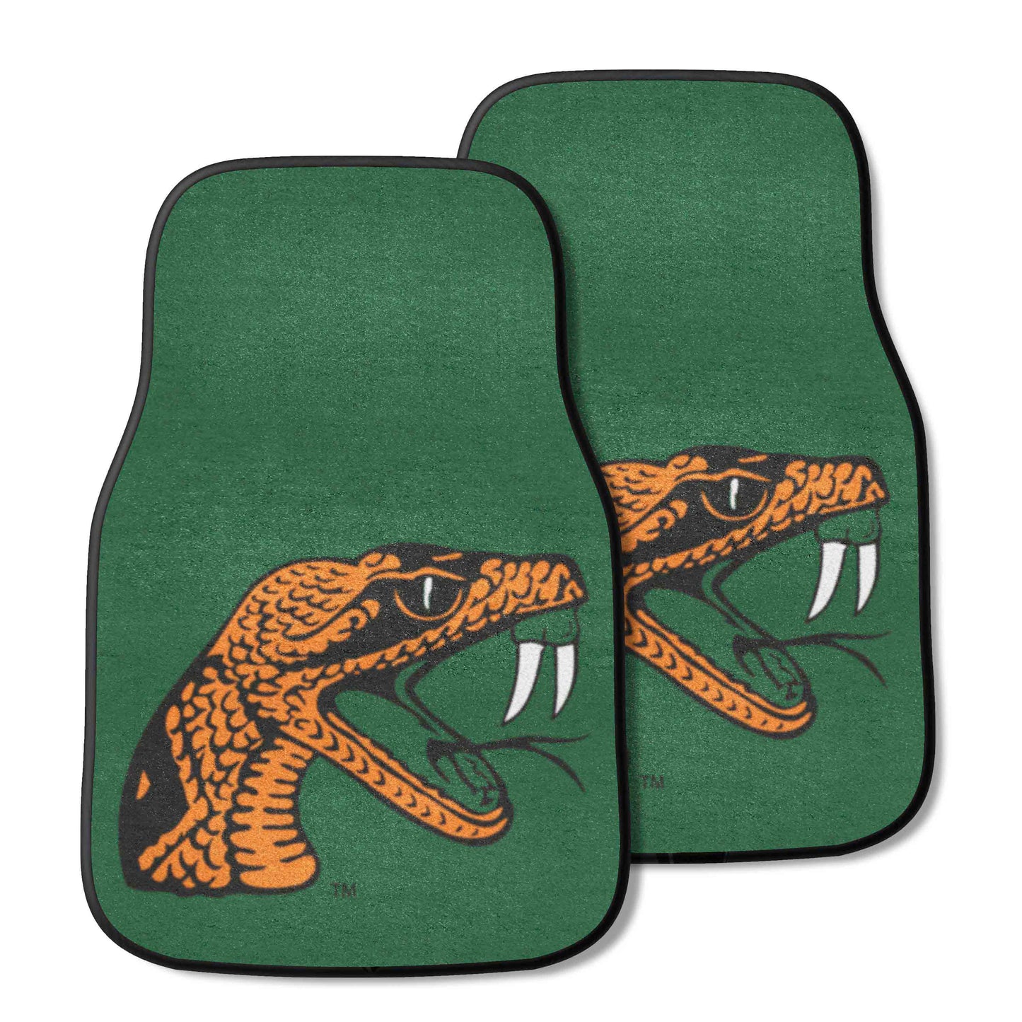 Florida A & M 2-pc Carpet Car Mat Set