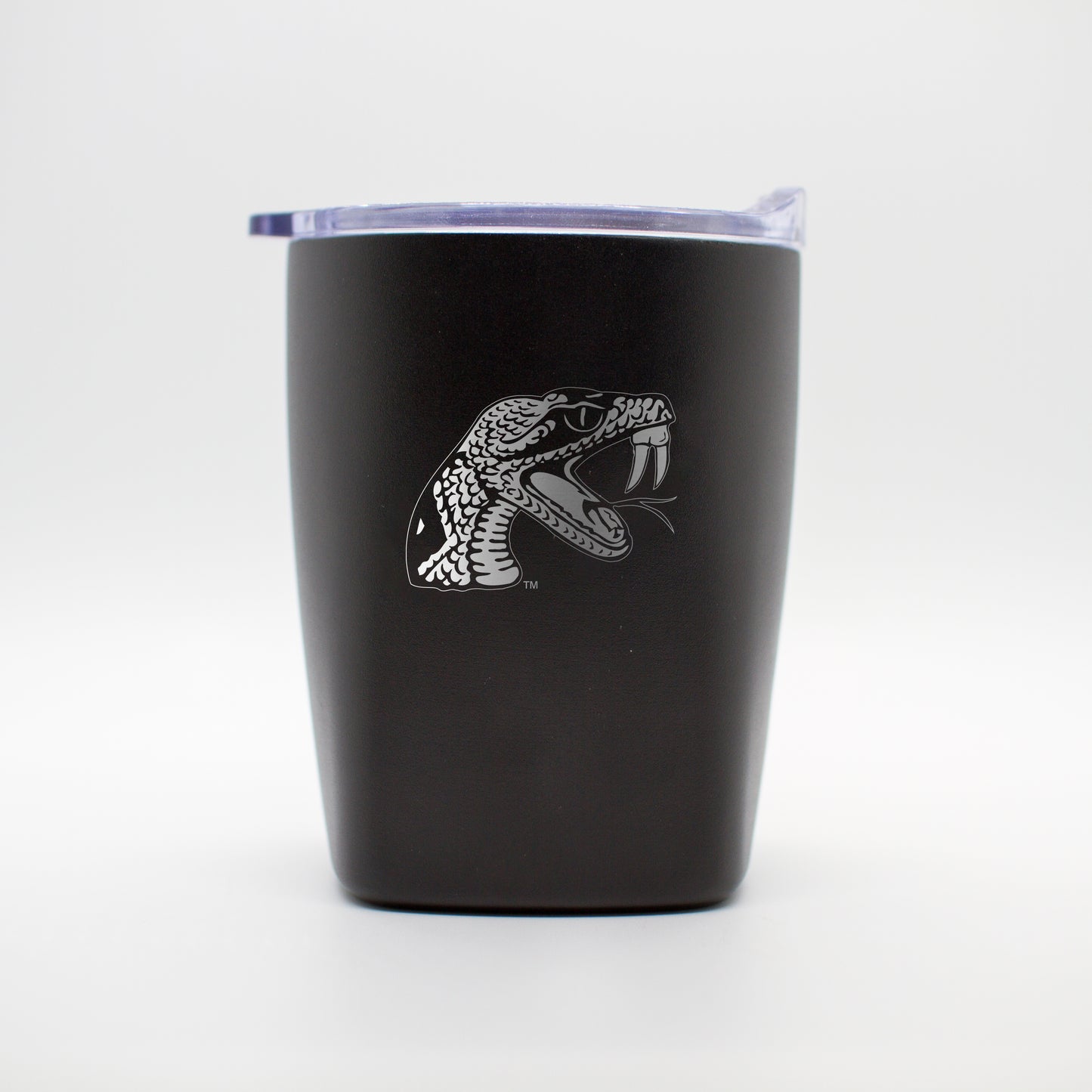 Florida A&M 10oz Etch Powdercoat Rocks Tumbler