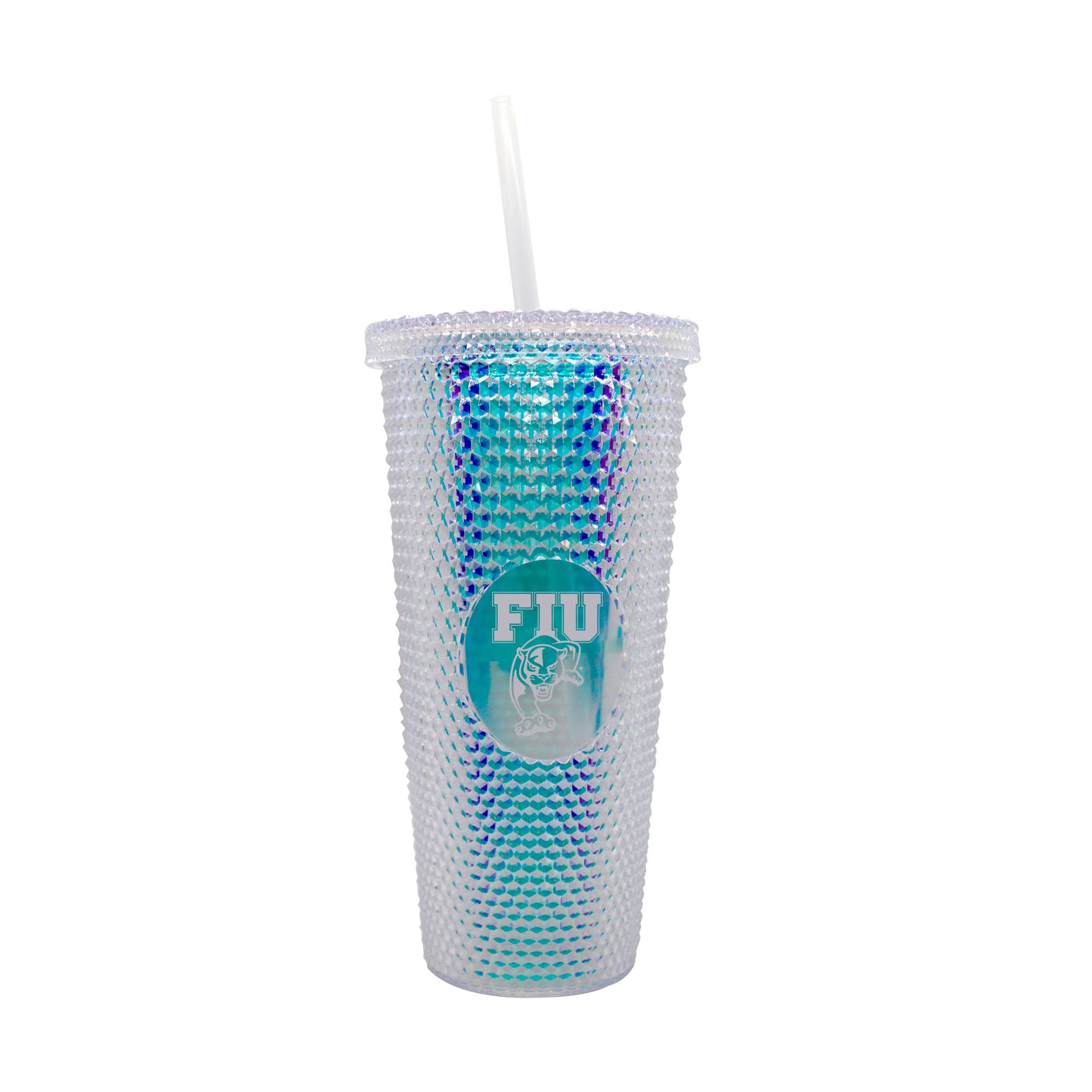 Florida International 24oz Iridescent Stud Tumbler