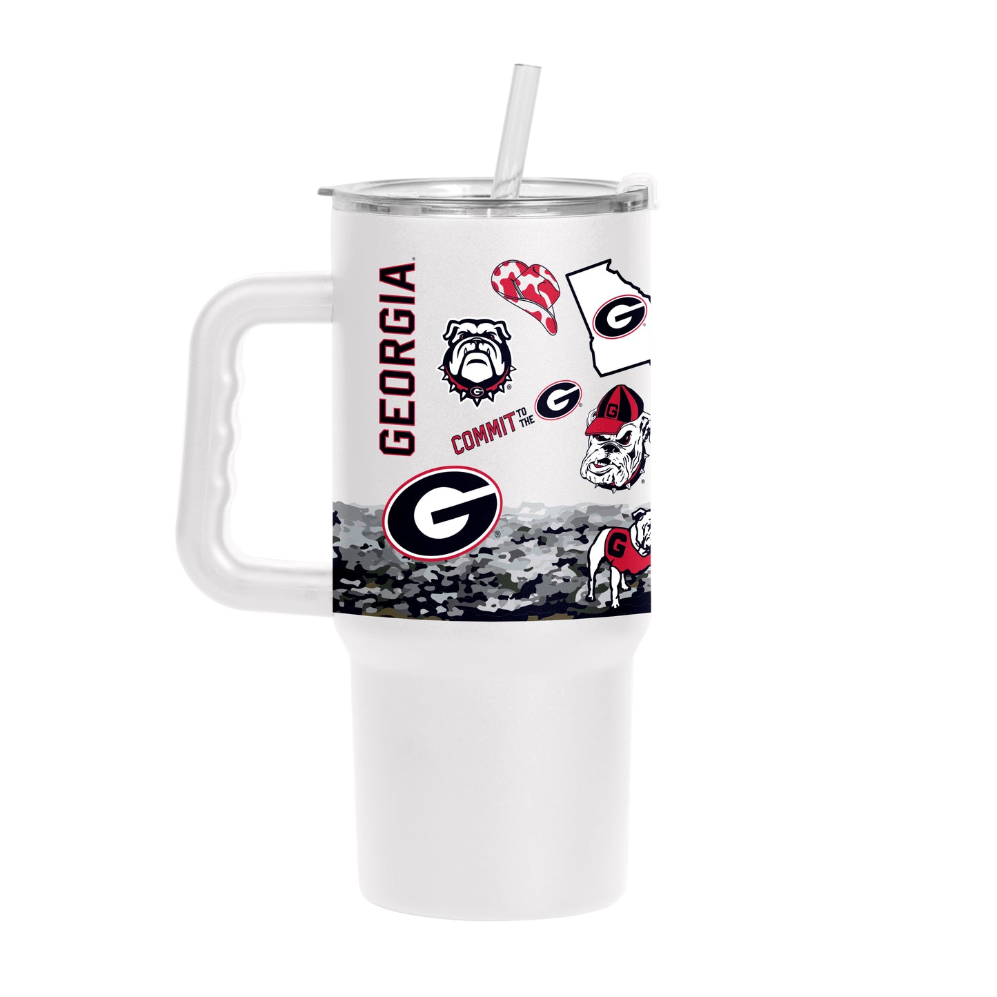 Georgia 24oz Native Tumbler w/Handle