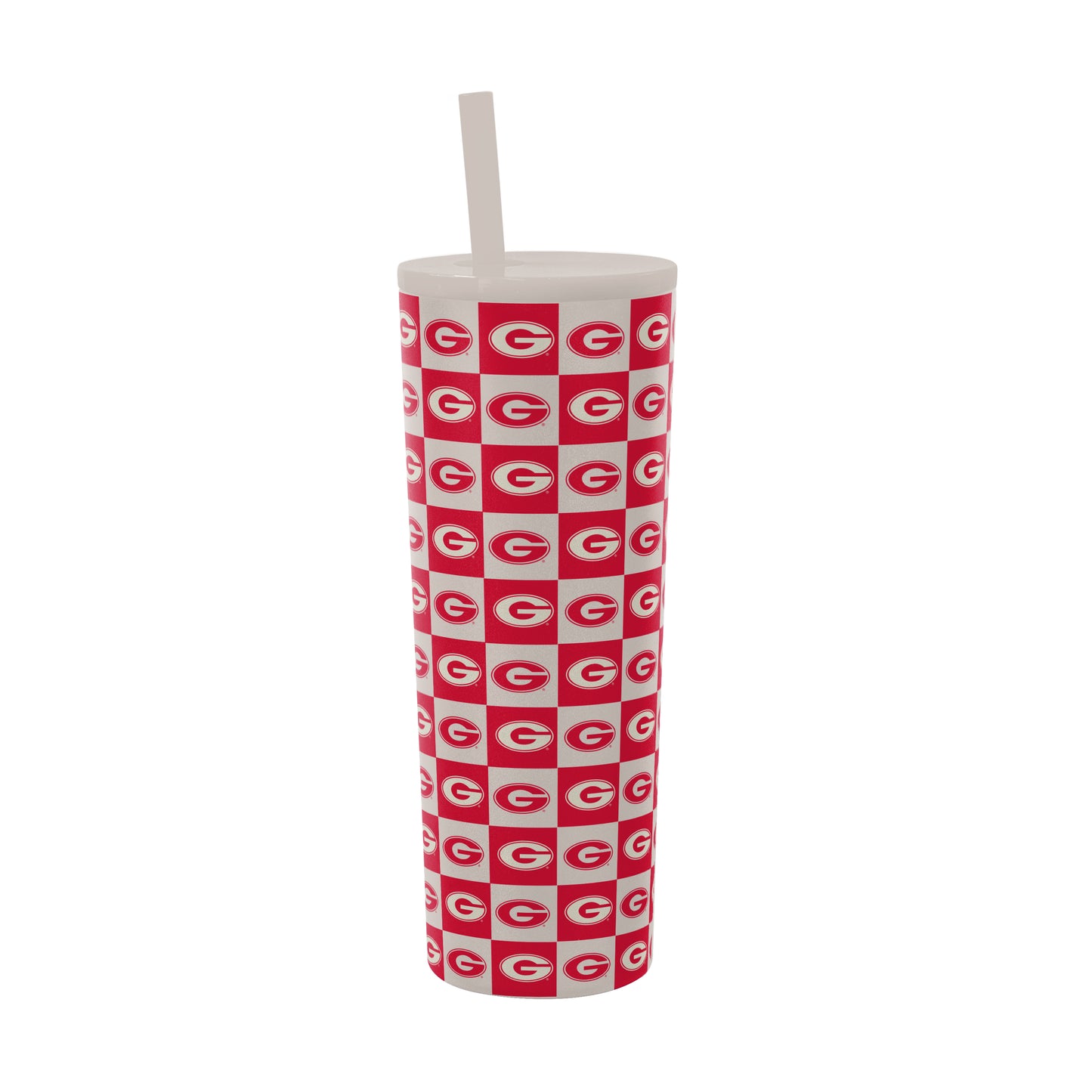 Georgia 30oz Gridiron SS Straw Tumbler