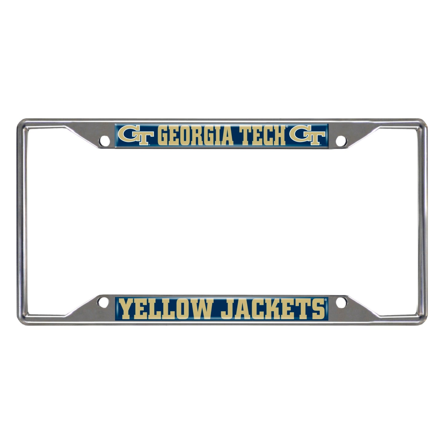 Georgia Tech Yellow Jackets License Plate Frame 6.25x12.25