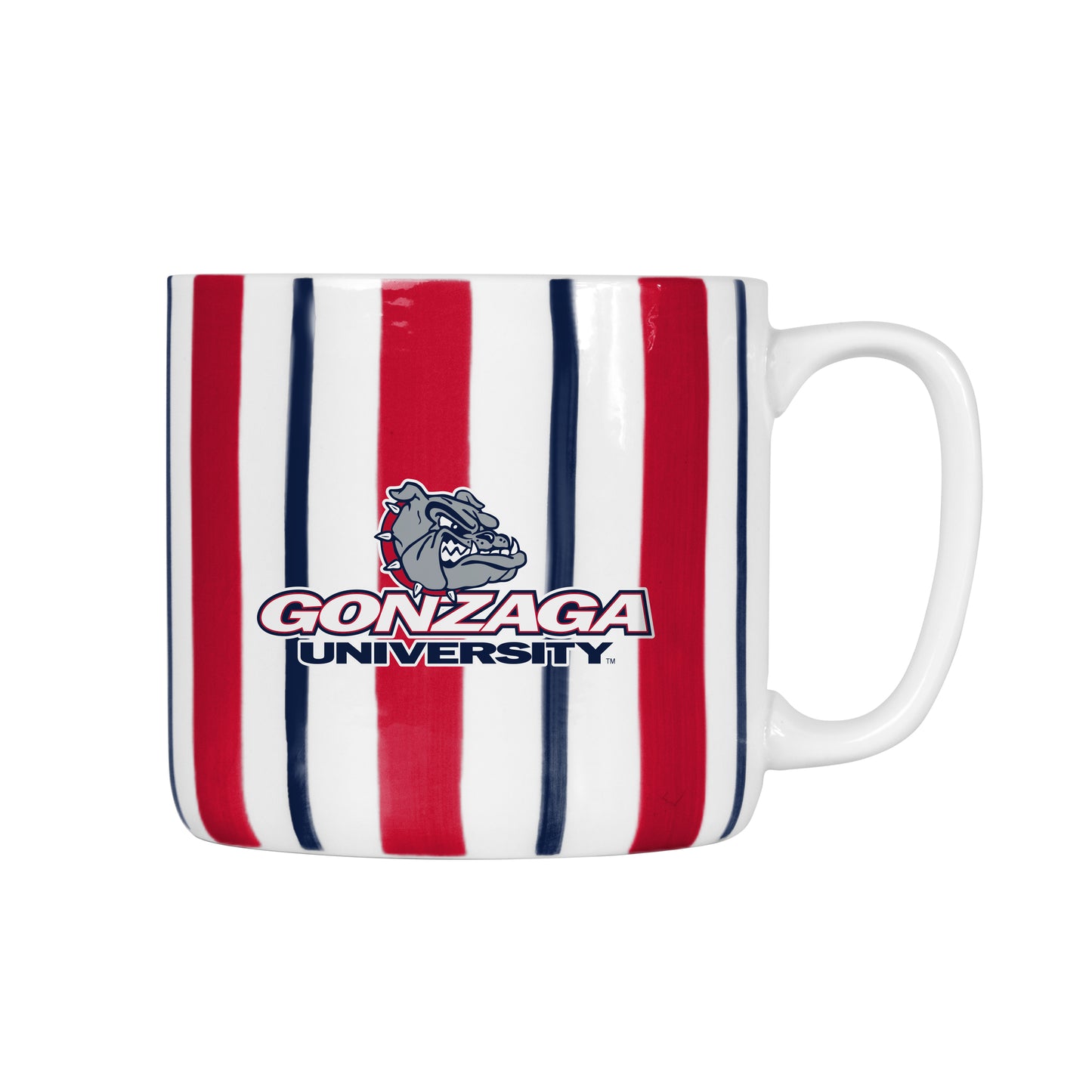 Gonzaga 16oz Brushstroke Stripe Mug