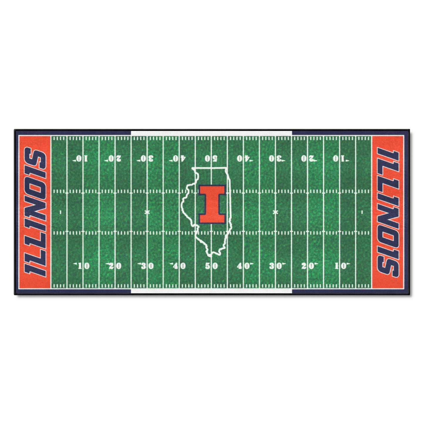 University of Illinois Football Field Runner