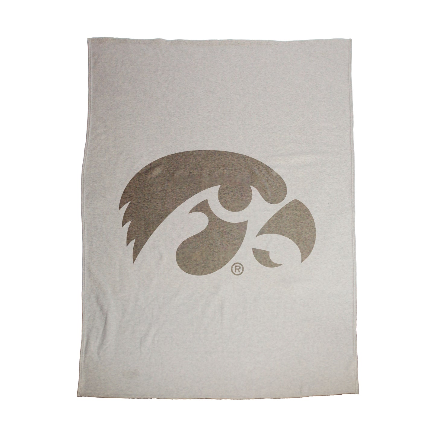 Iowa Oversized Logo Sublimated Sweatshirt Blanket