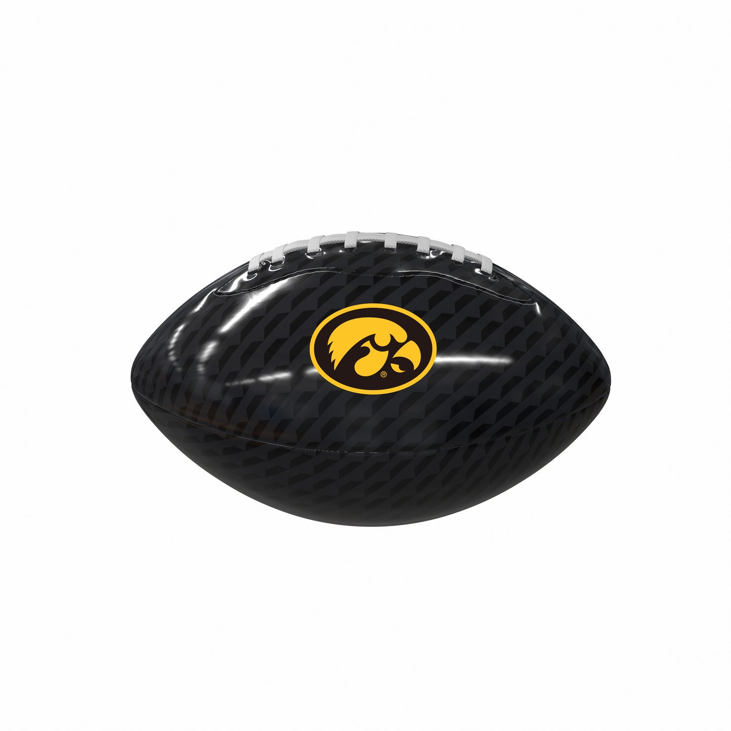 Iowa Carbon Fiber Mini Size Glossy Football