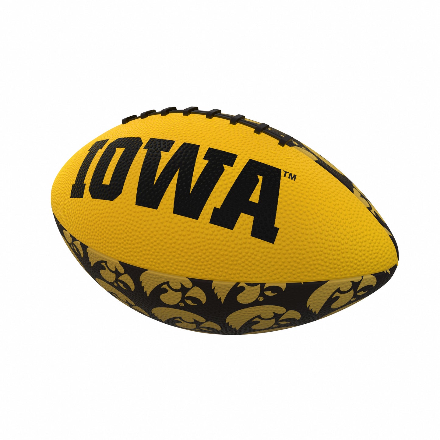 Iowa Repeating Mini-Size Rubber Football