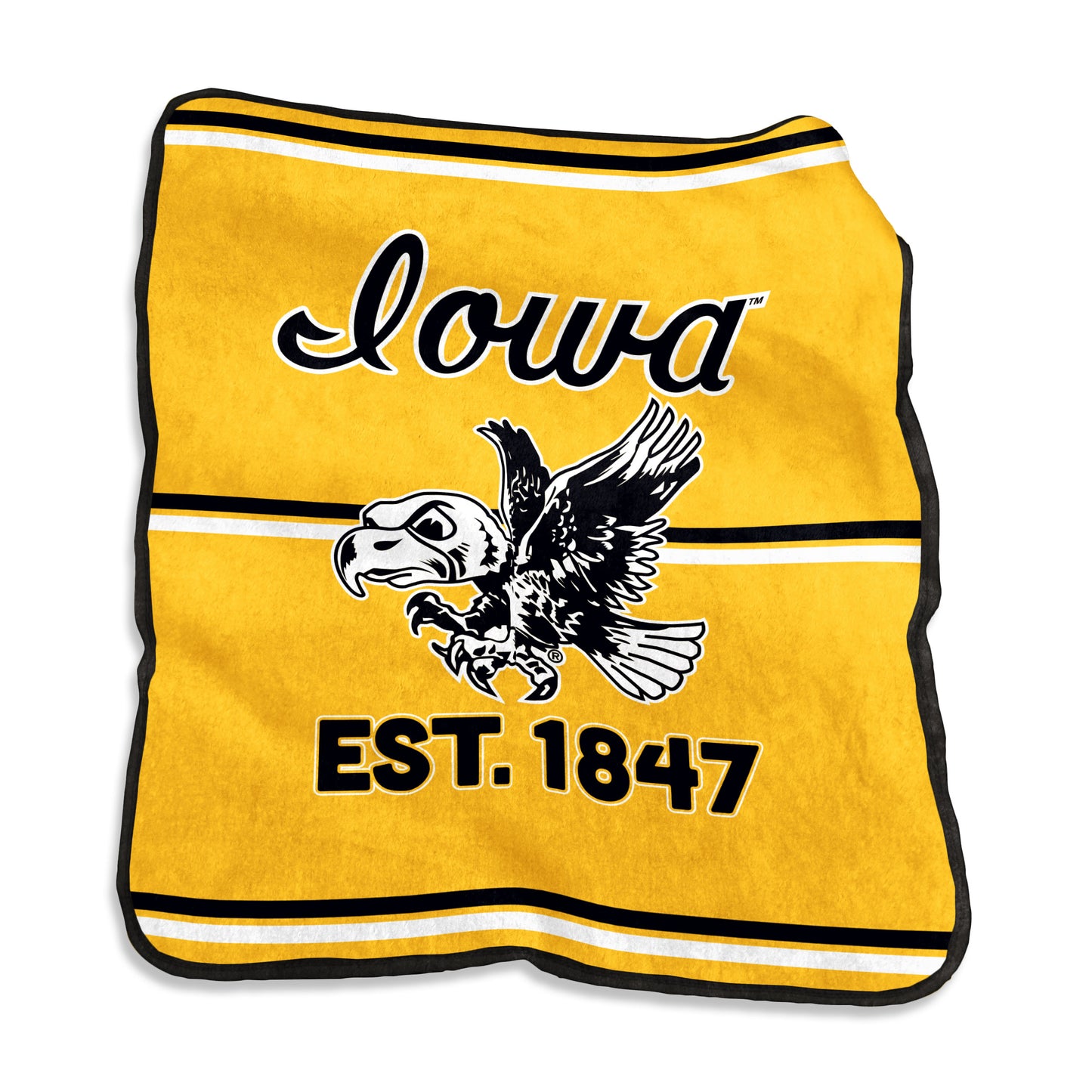 Iowa Vault Raschel Rally House Throw