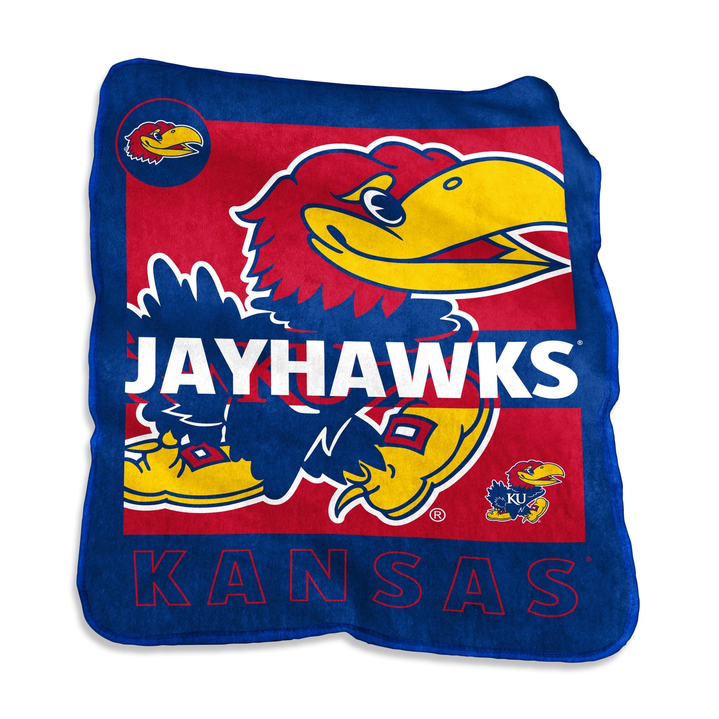 Kansas Fantics Raschel Throw
