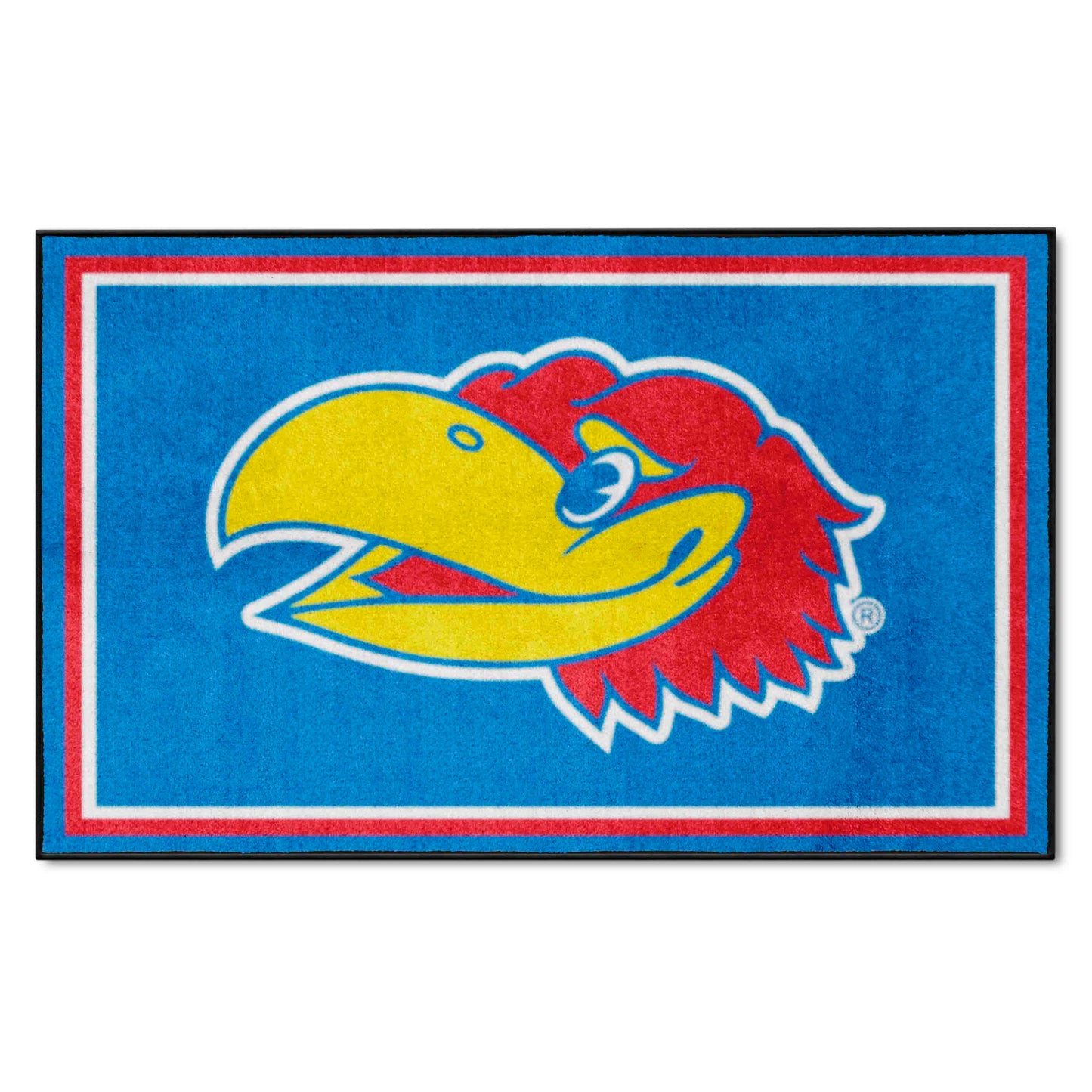 University of Kansas 4x6 Rug