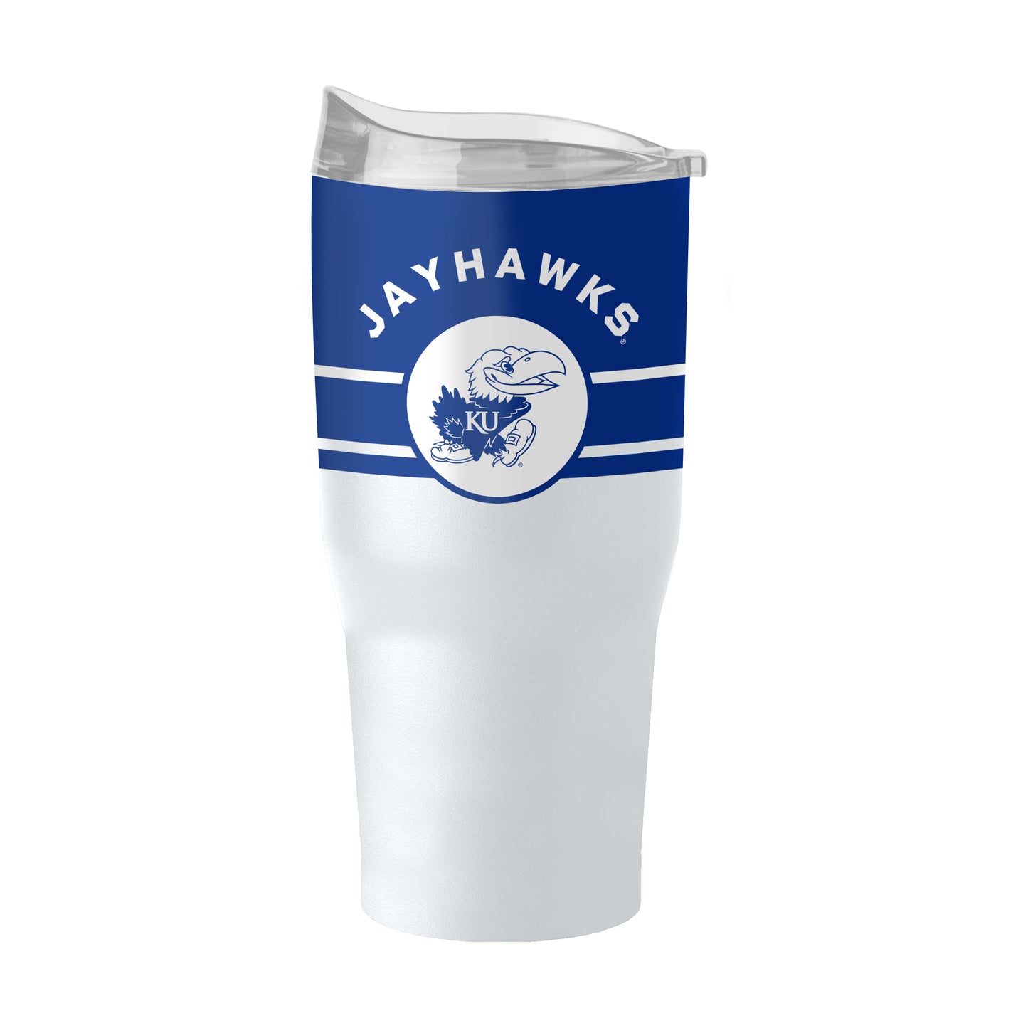 Kansas 30oz Colored Horizon Powder Coat Tumbler