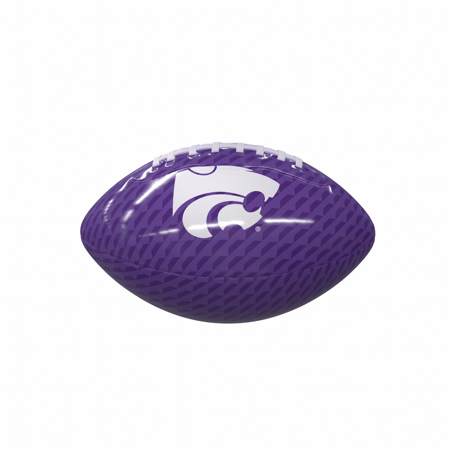 KS State Carbon Fiber Mini-Size Glossy Football