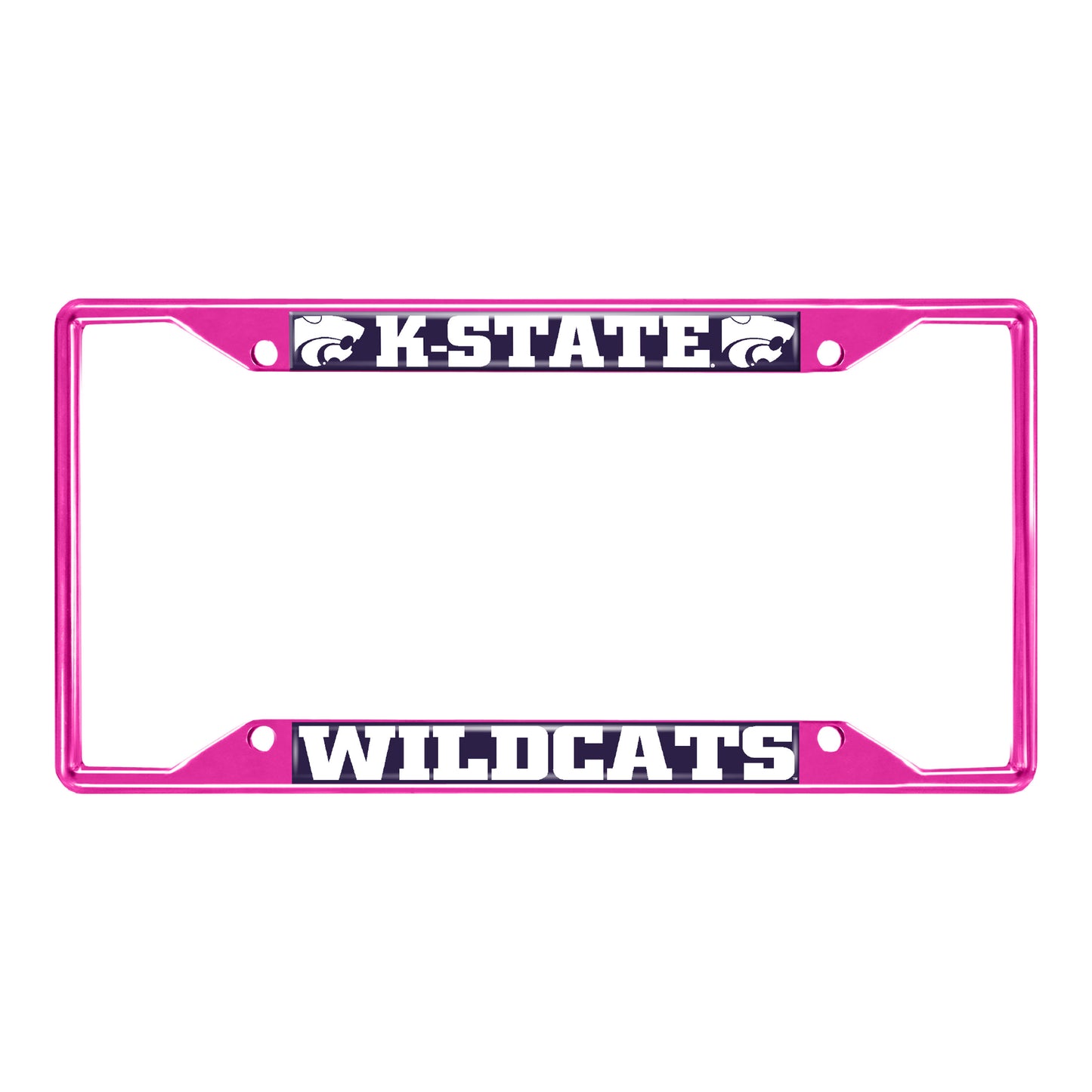 Kansas State University-Pink License Plate Frame