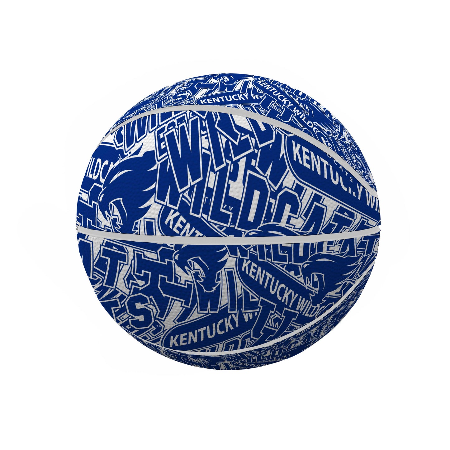 Kentucky Mini Abstract Size Rubber Basketball