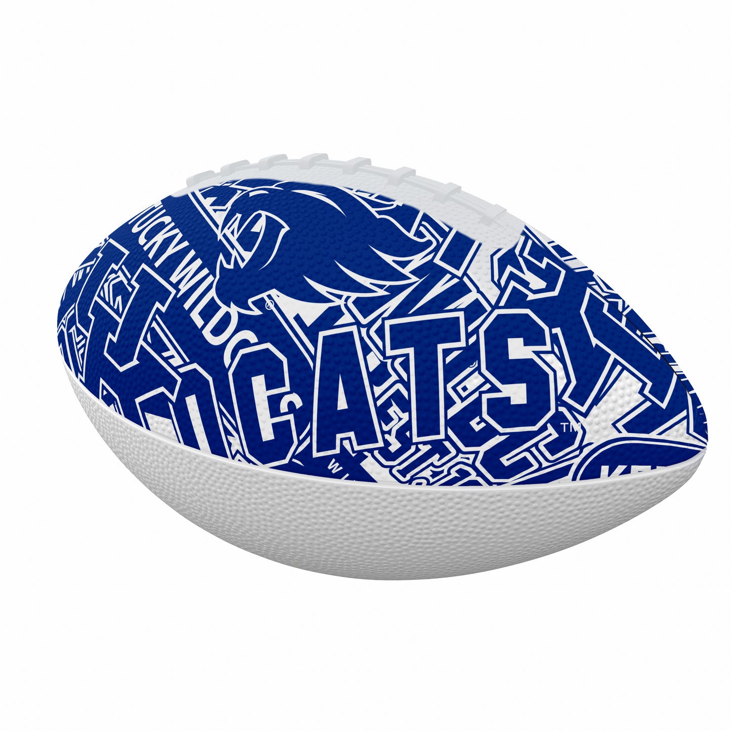 Kentucky Mini Abstract Size Rubber Footballl