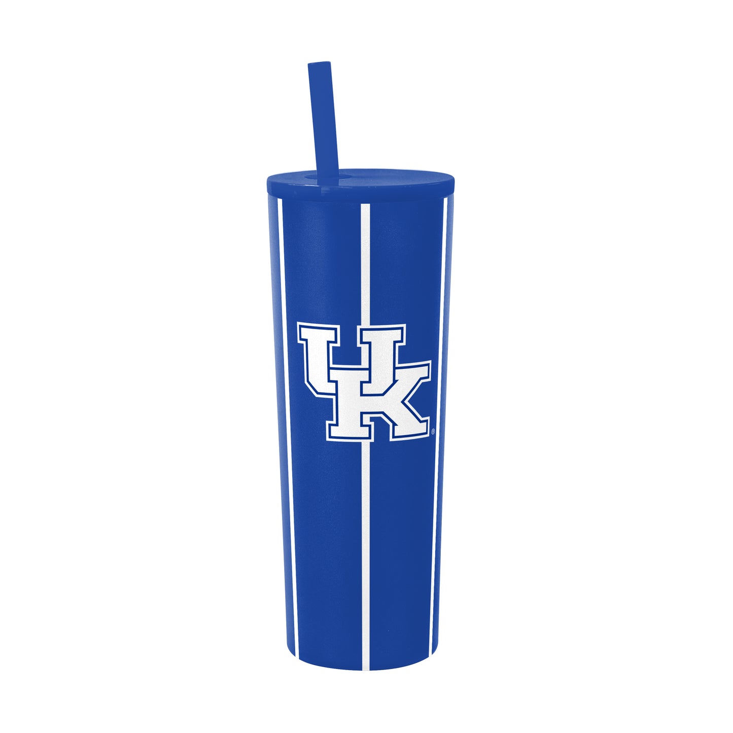 Kentucky 30oz Thin Stripe SS Straw Tumbler