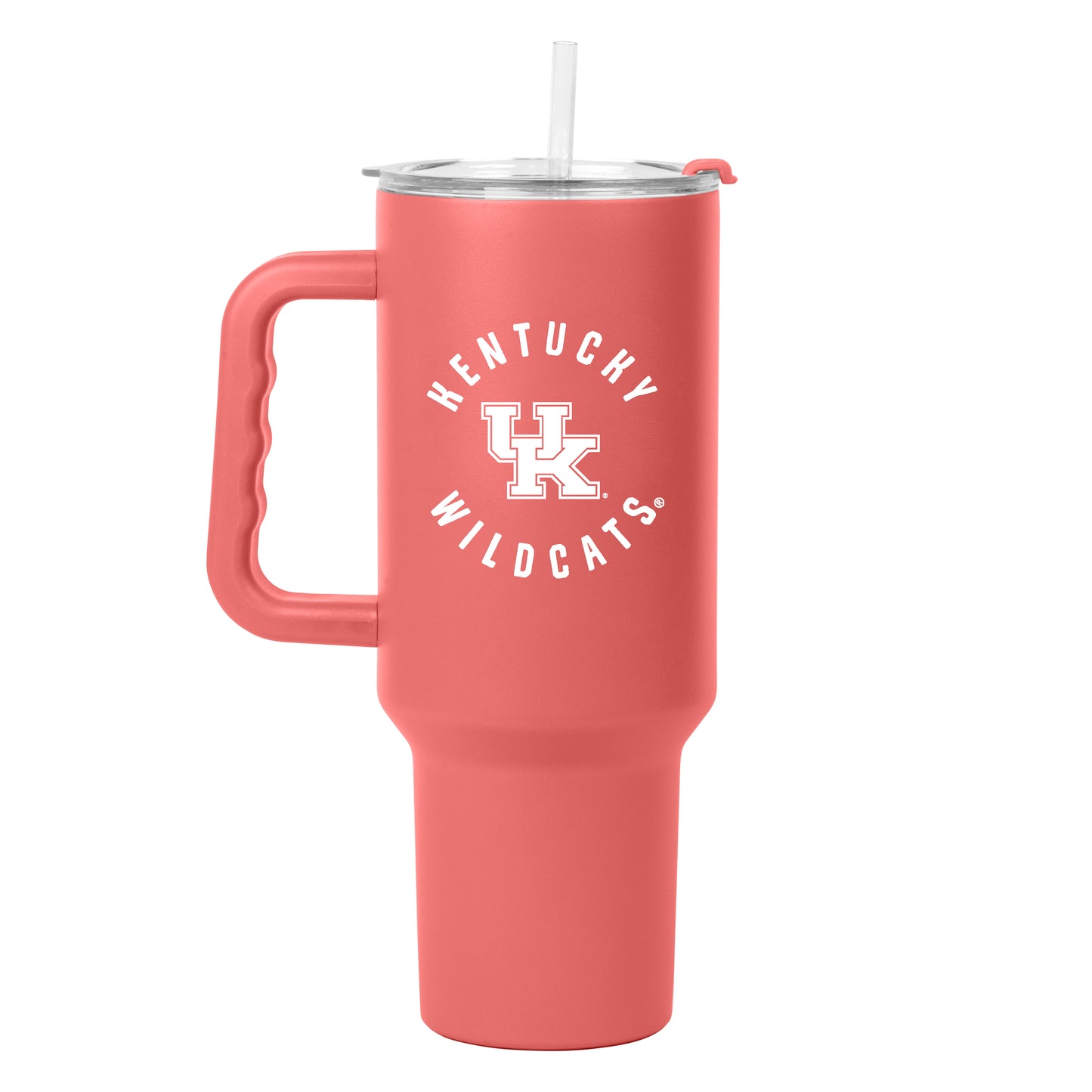 Kentucky 40oz Coral Powder Coat Tumbler