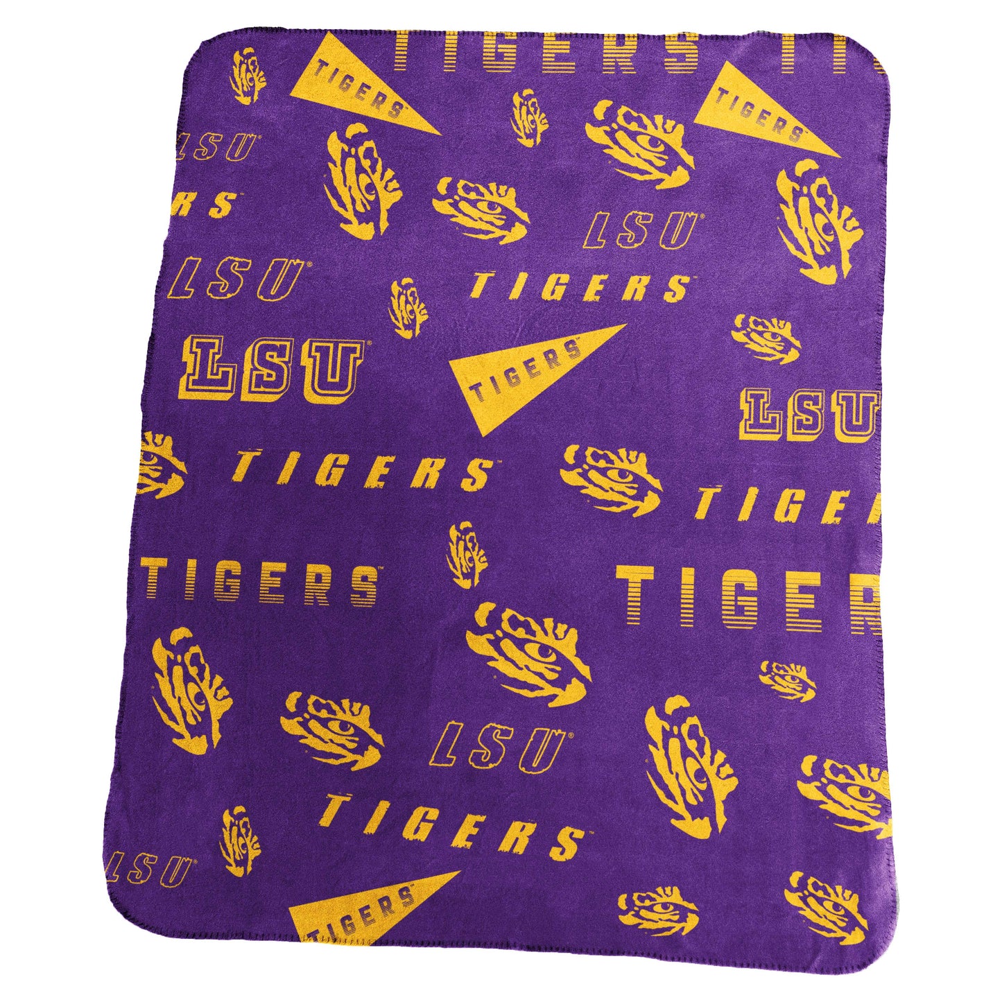 LSU Fanatics Classic Fleece Throw
